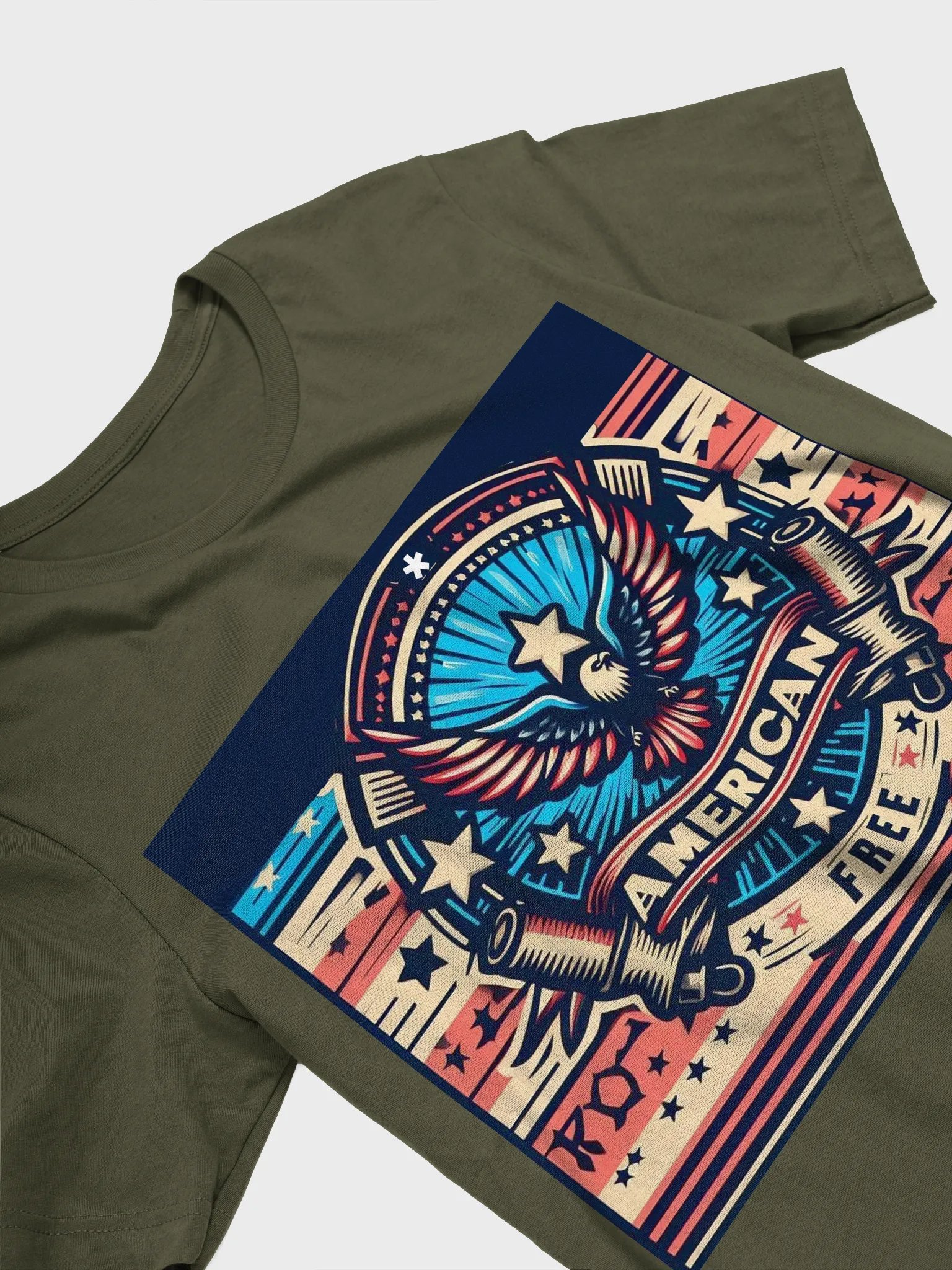 Patriotic Eagle Freedom Tee product image (24)
