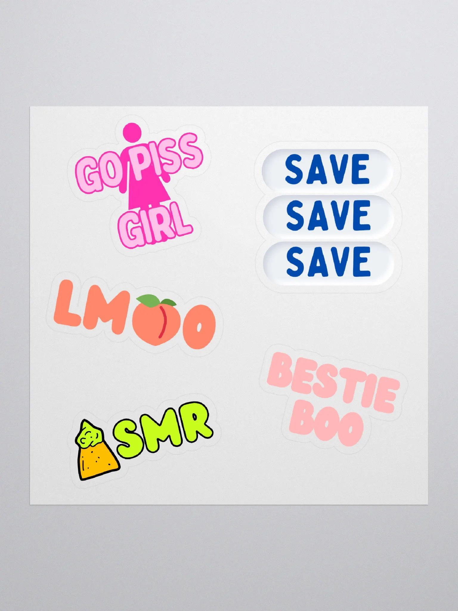 Emote Sticker Set product image (1)