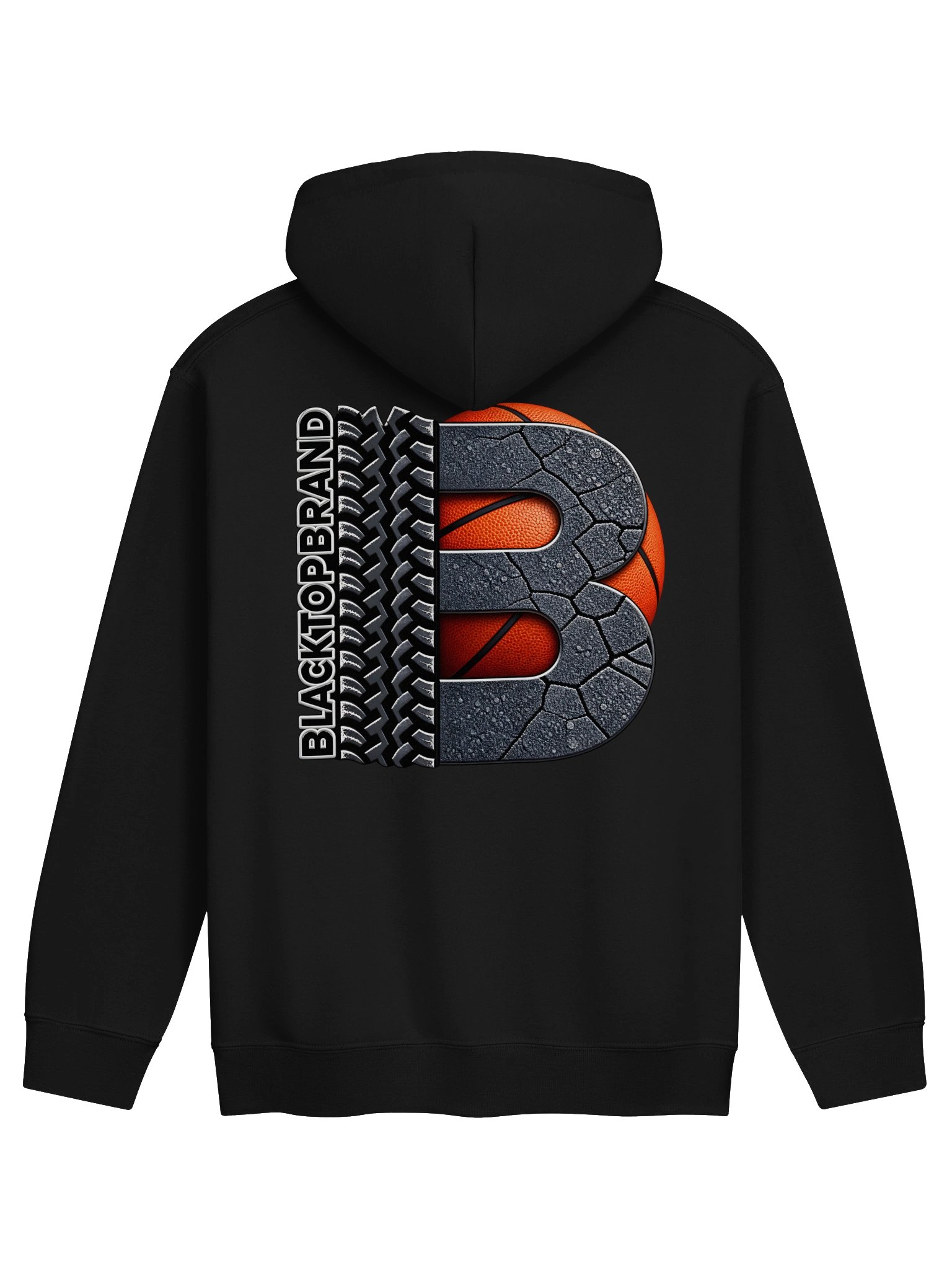 Blacktop Brand Earn Every Bucket Pullover Hoodie product image (17)