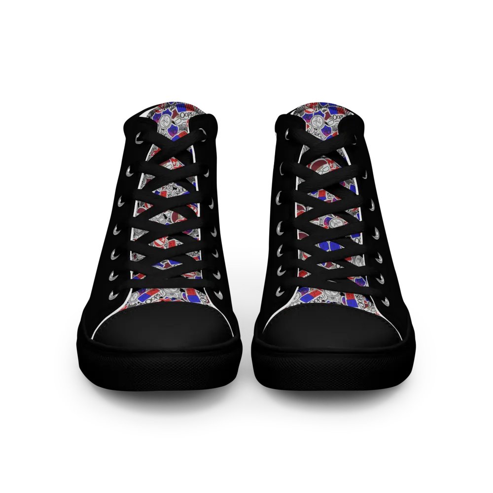 ALT + F4 Sticker-Bomb Women's Hi-Tops product image (4)