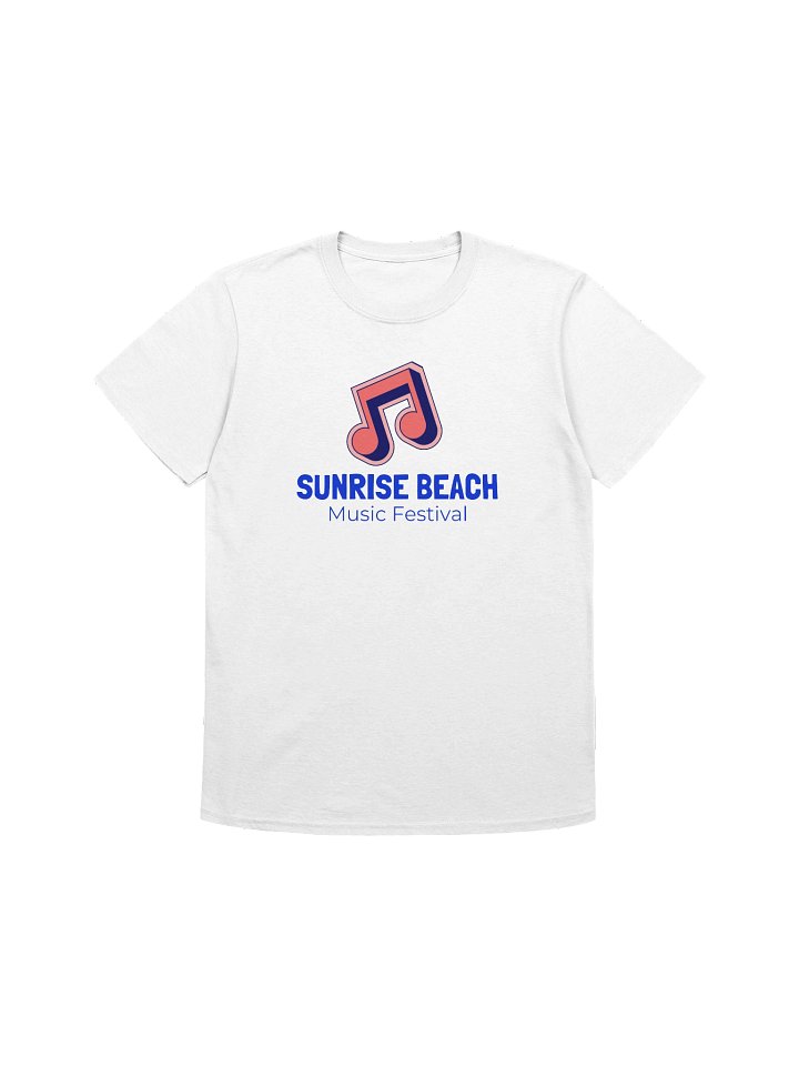 Sunrise Beach Music Festival Gildan T-shirt product image (1)