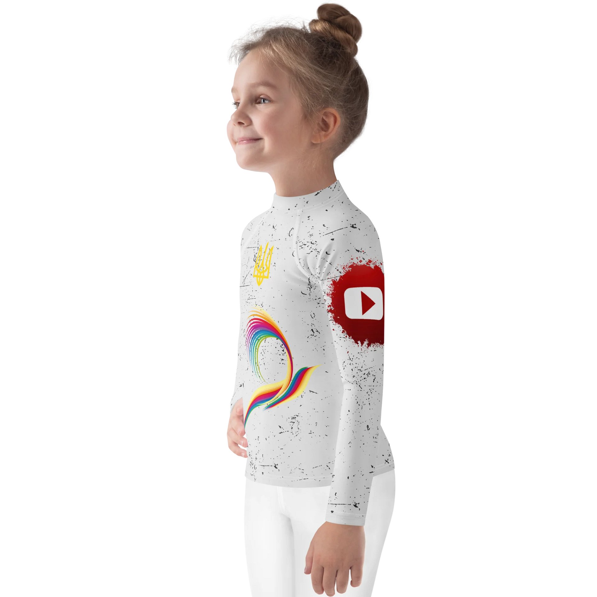 All-Over Print Kids Rash Guard product image (3)