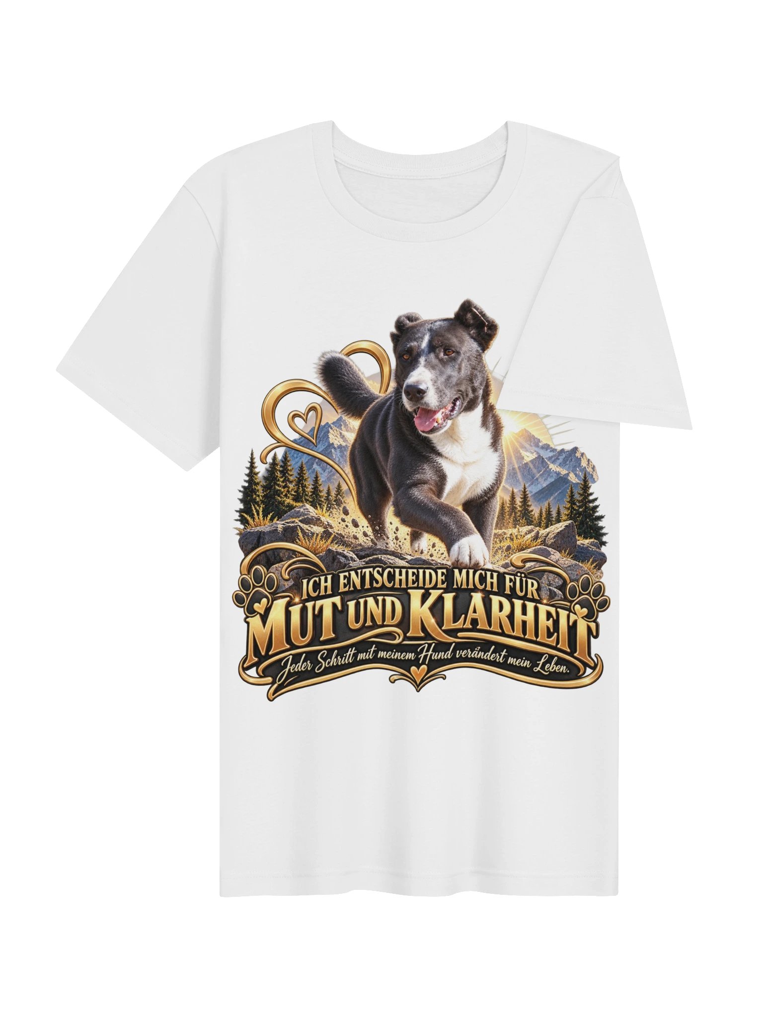 Lucky – Mut und Klarheit | Affirmations-T-Shirt product image (10)