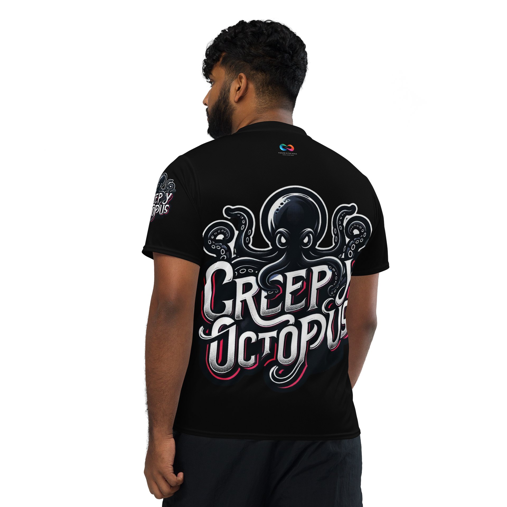 LIMITED EDITION - CNX Core All-over print Unisex Tee — Creepy Octopus 002 product image (5)