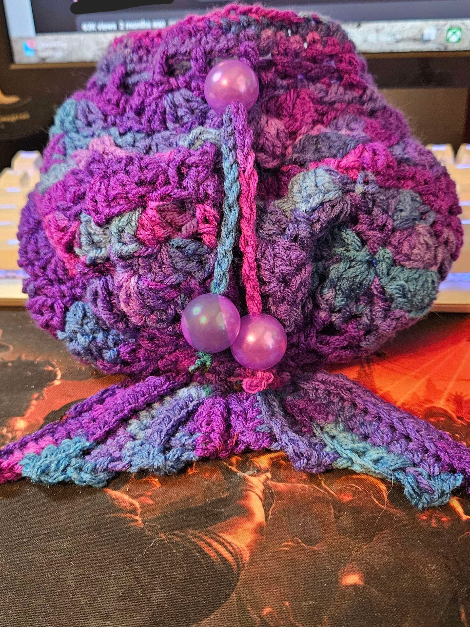 Mermaid Tail Dice Bag product image (1)