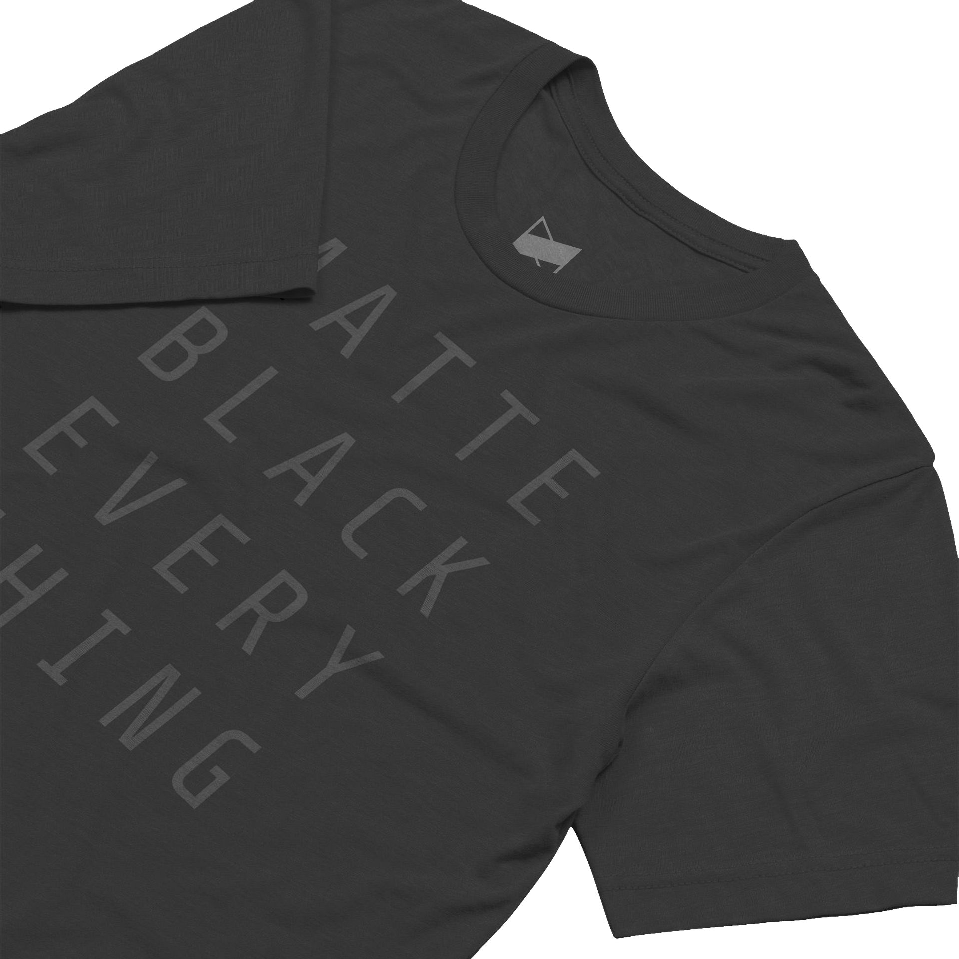 Matte Black Everything T-Shirt product image (3)