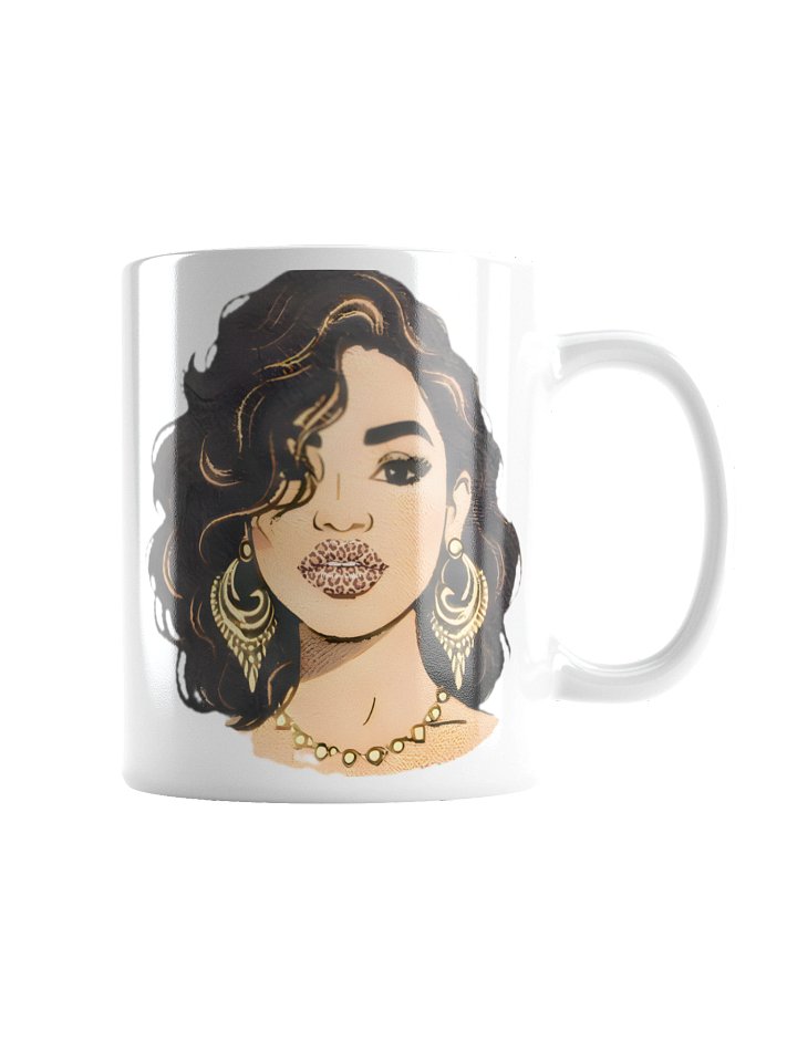 Edgy Leopard Lips Mug product image (1)