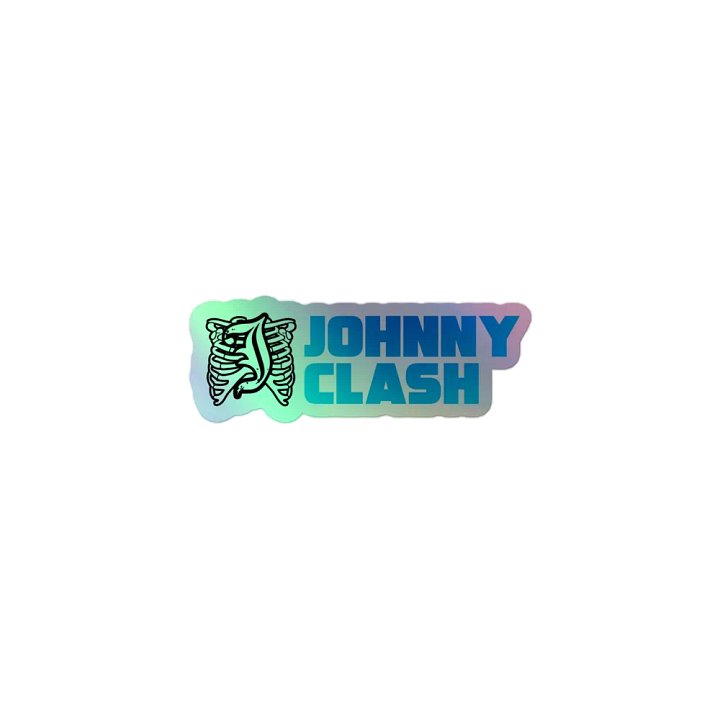 Johny Clash Holo Sticker product image (1)