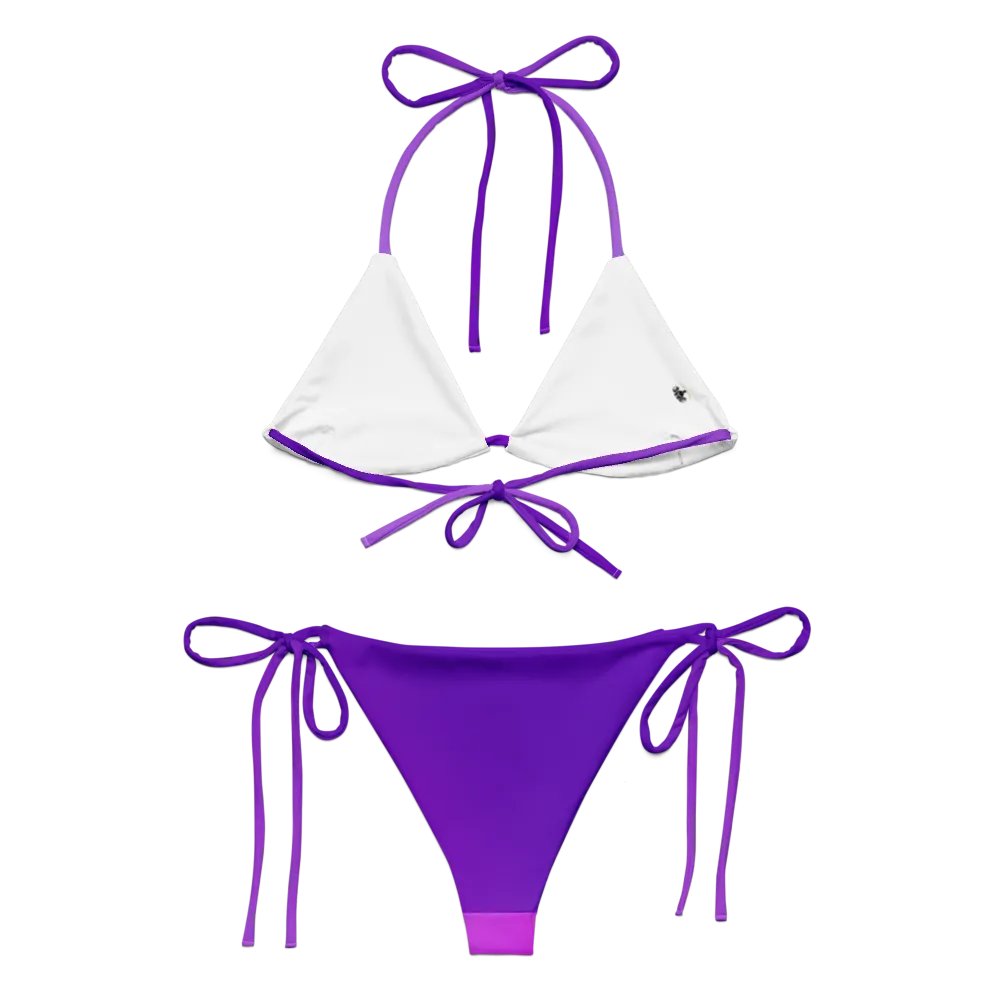 Eco-Chic Purple Haze Bikini Set product image (5)