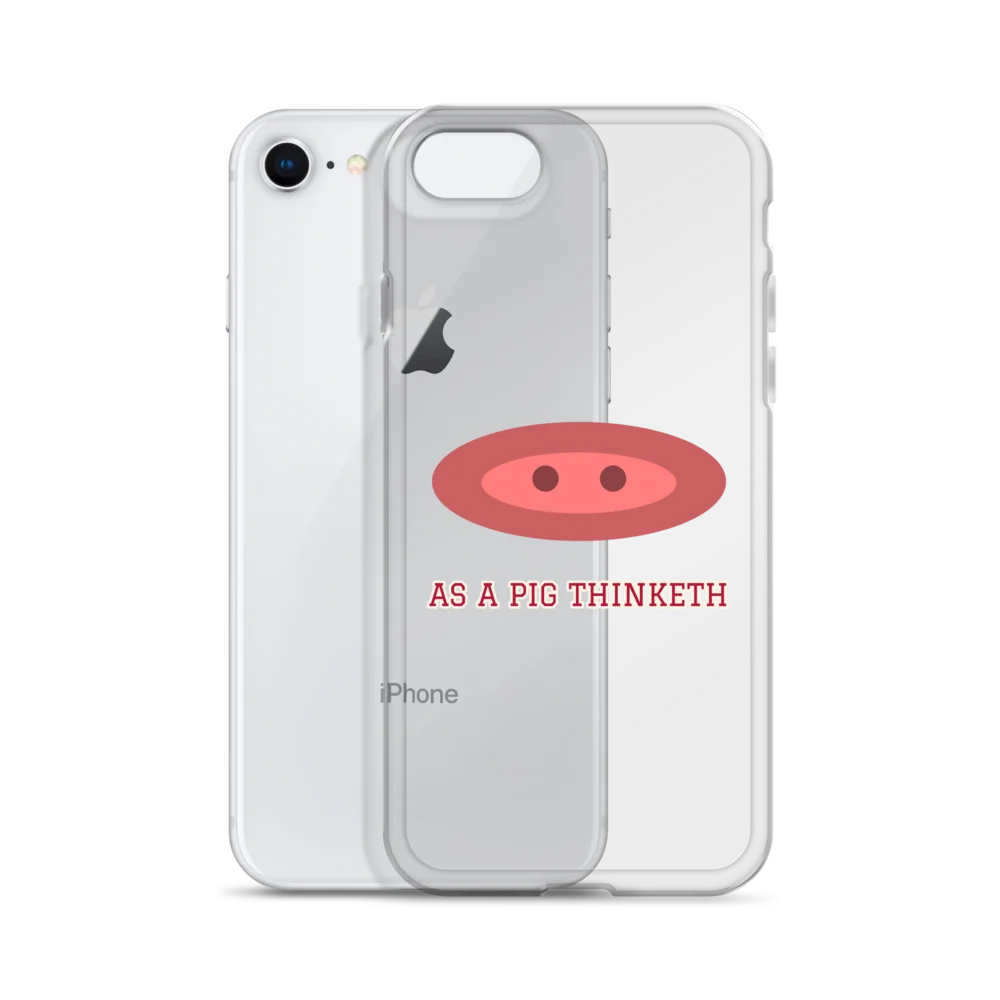 Piggo Snout iPhone Case | As a Pig Thinketh product image (55)