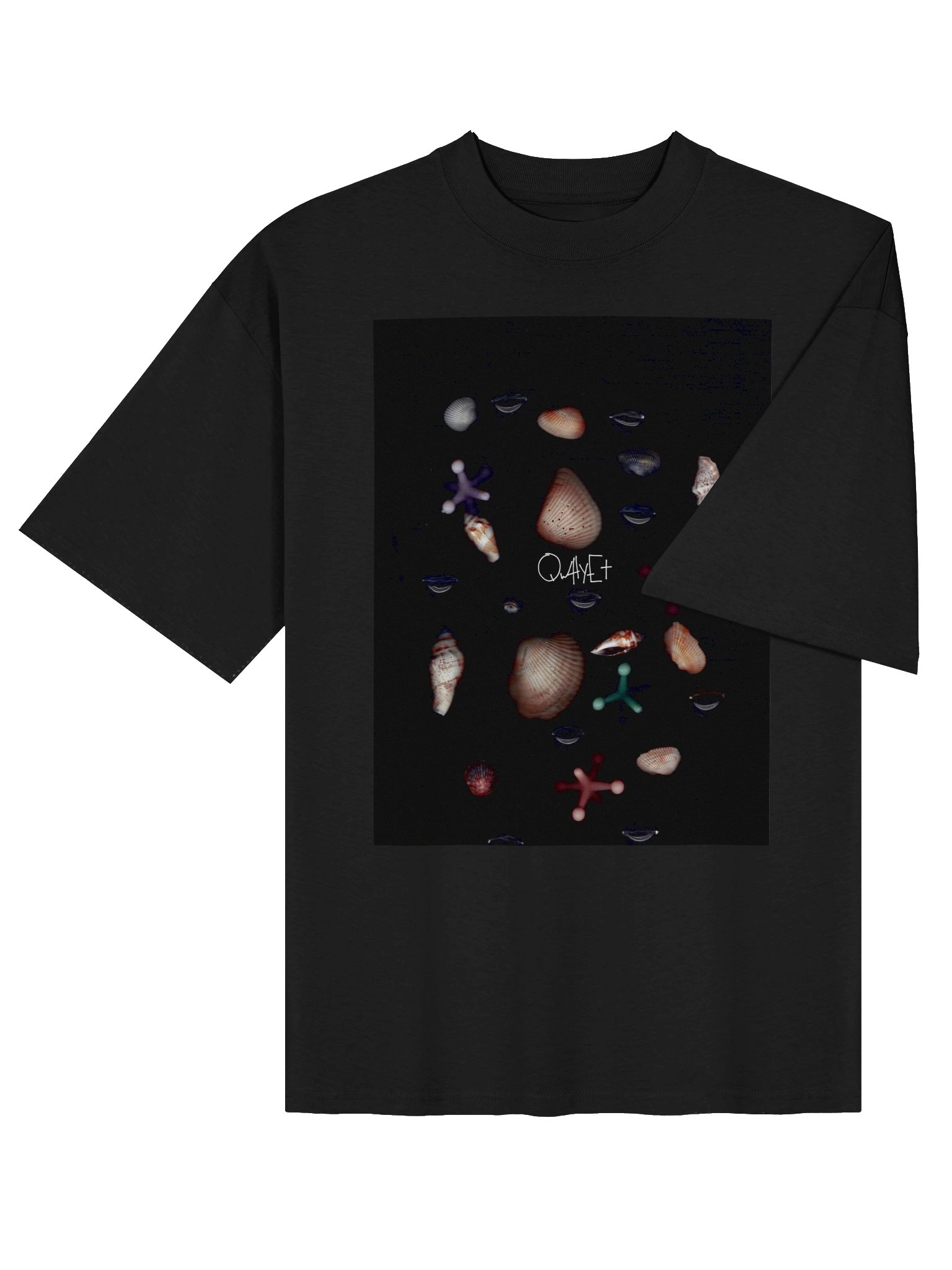 QWHYET Shellscape Oversized Tee product image (4)