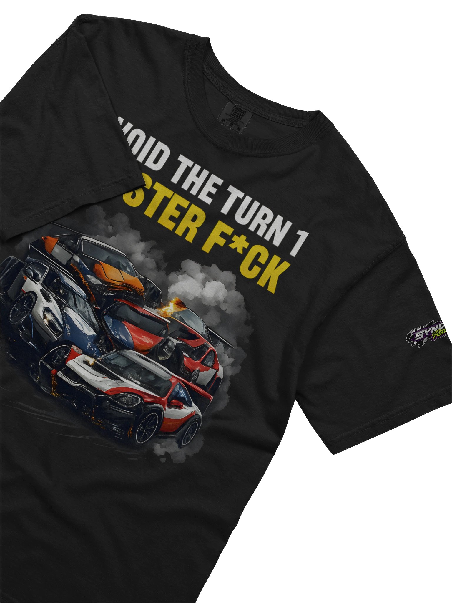 Avoid Turn 1 - Sim Racing Tee product image (9)