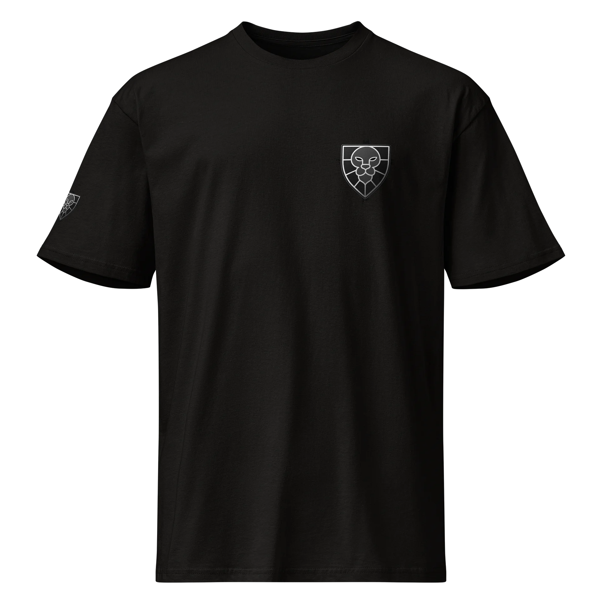 Lion Shield T-Shirt (Dark) product image (1)