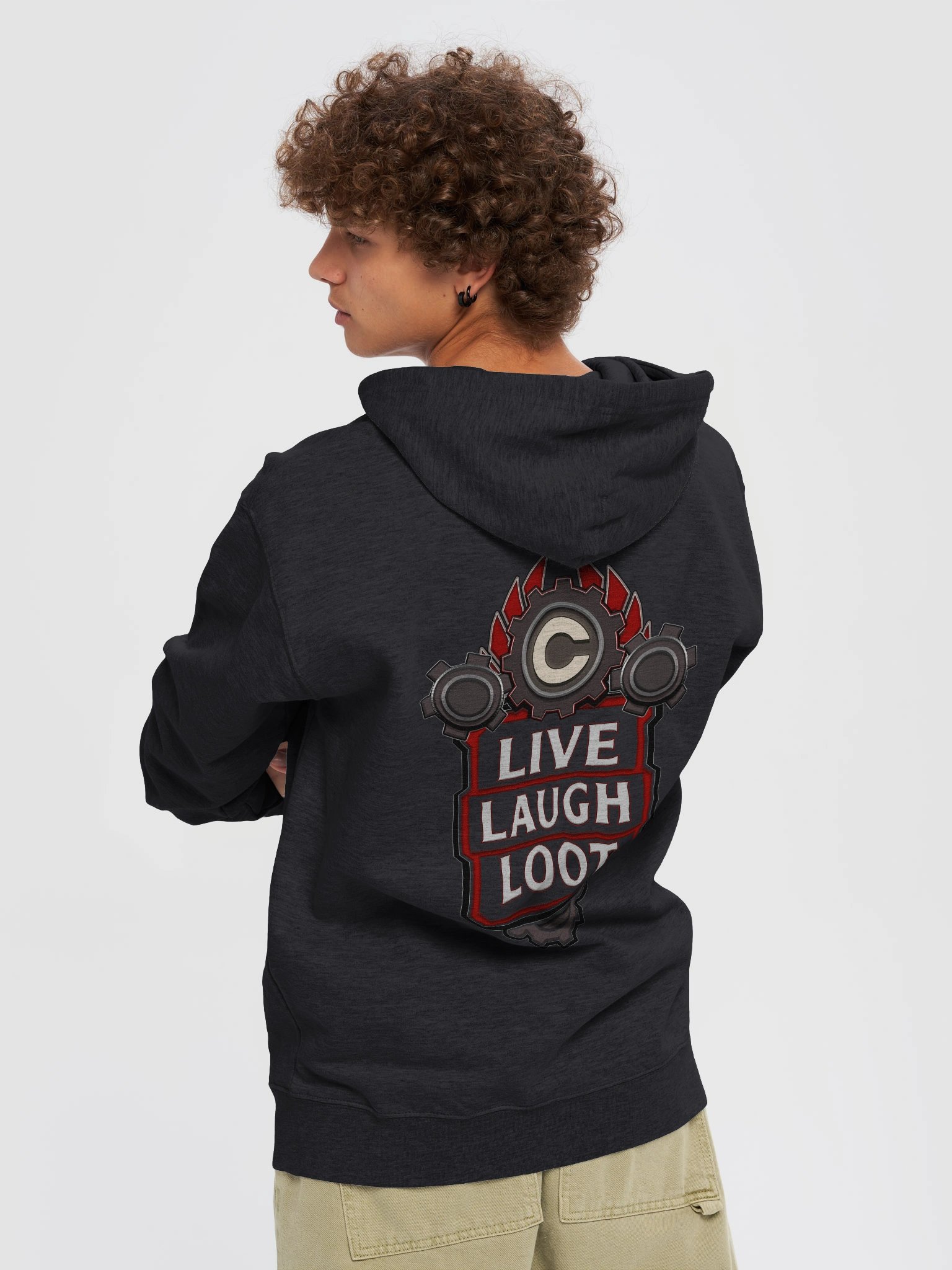 Live Laugh Loot Zip Hoodie product image (6)