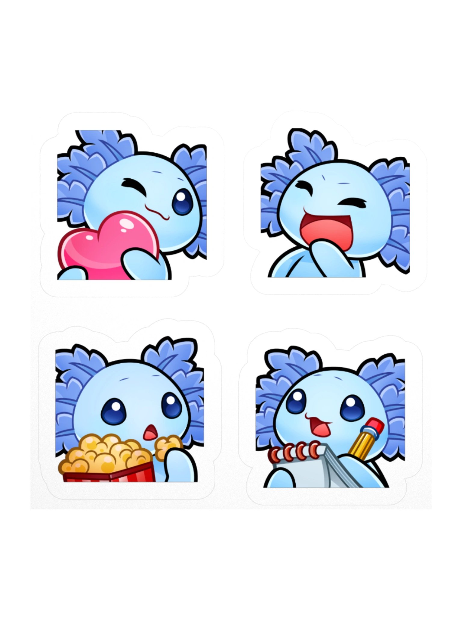 Saxolotty Sticker (Cut) Bogen product image (1)