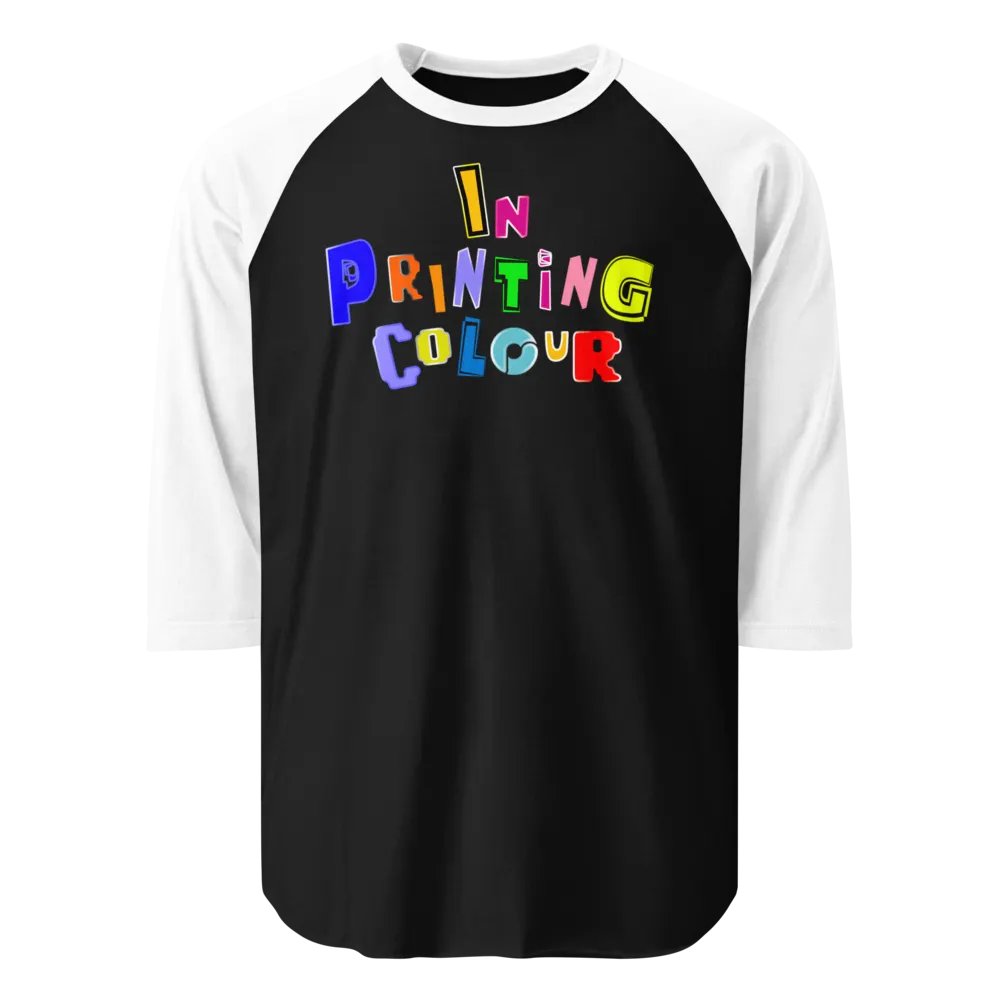 In Printing Colour Raglan Tee product image (1)