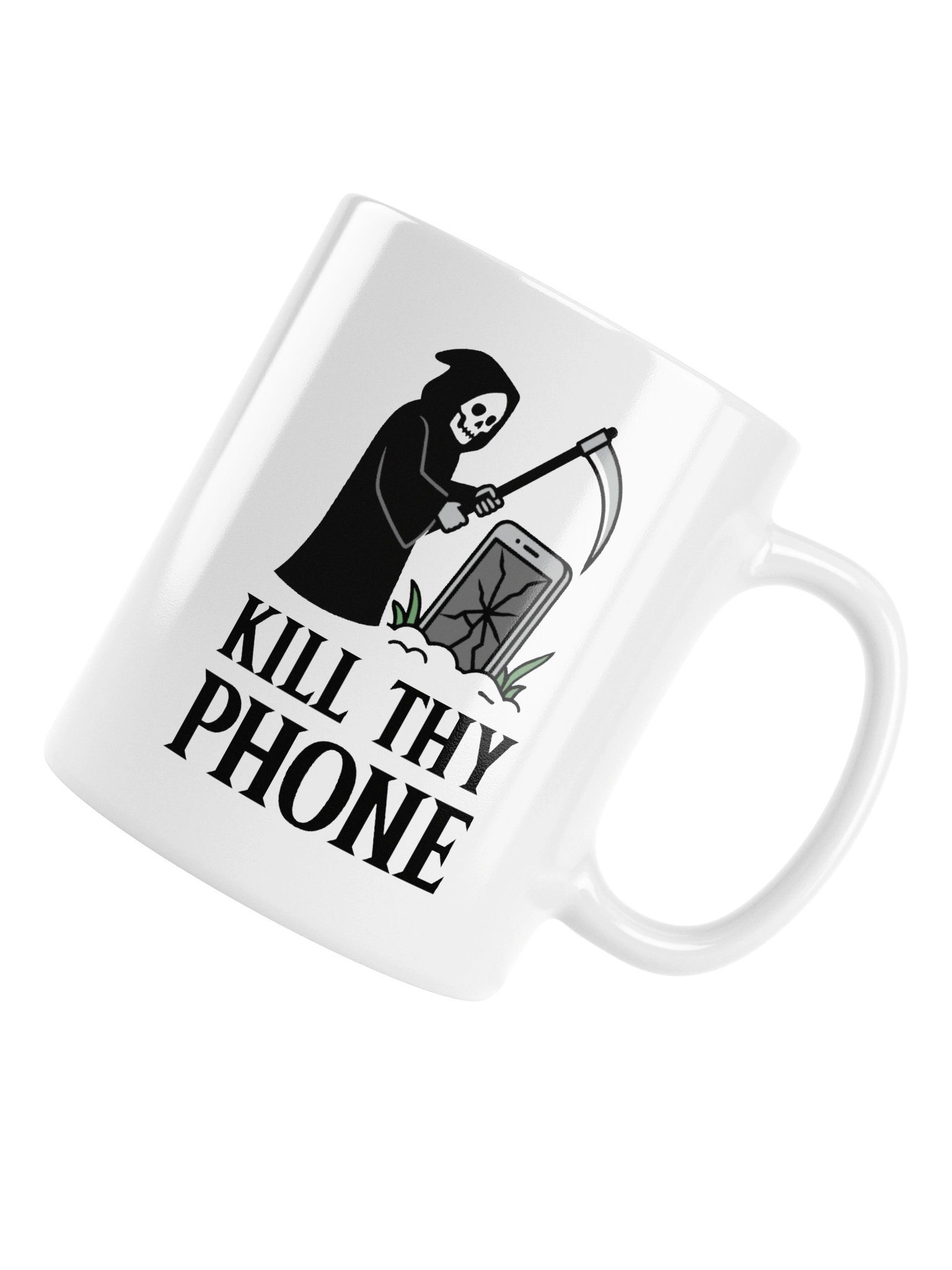 Kill Thy Phone White Mug product image (17)