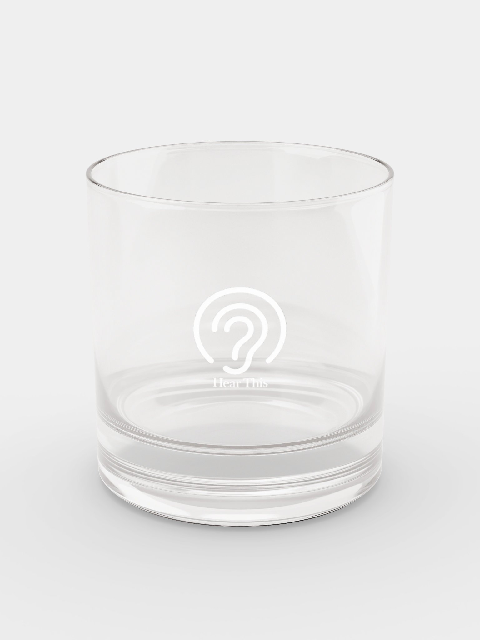 Rocks Glass - White Print product image (4)