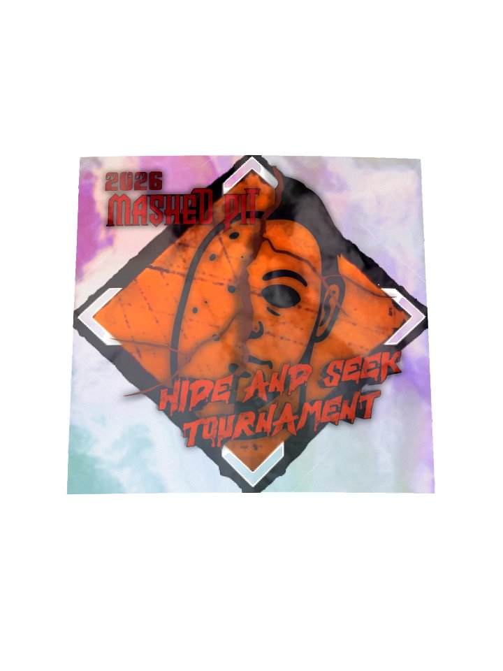 2026 Mashed Pit Hide And Seek Tournament Holographic Sticker product image (1)