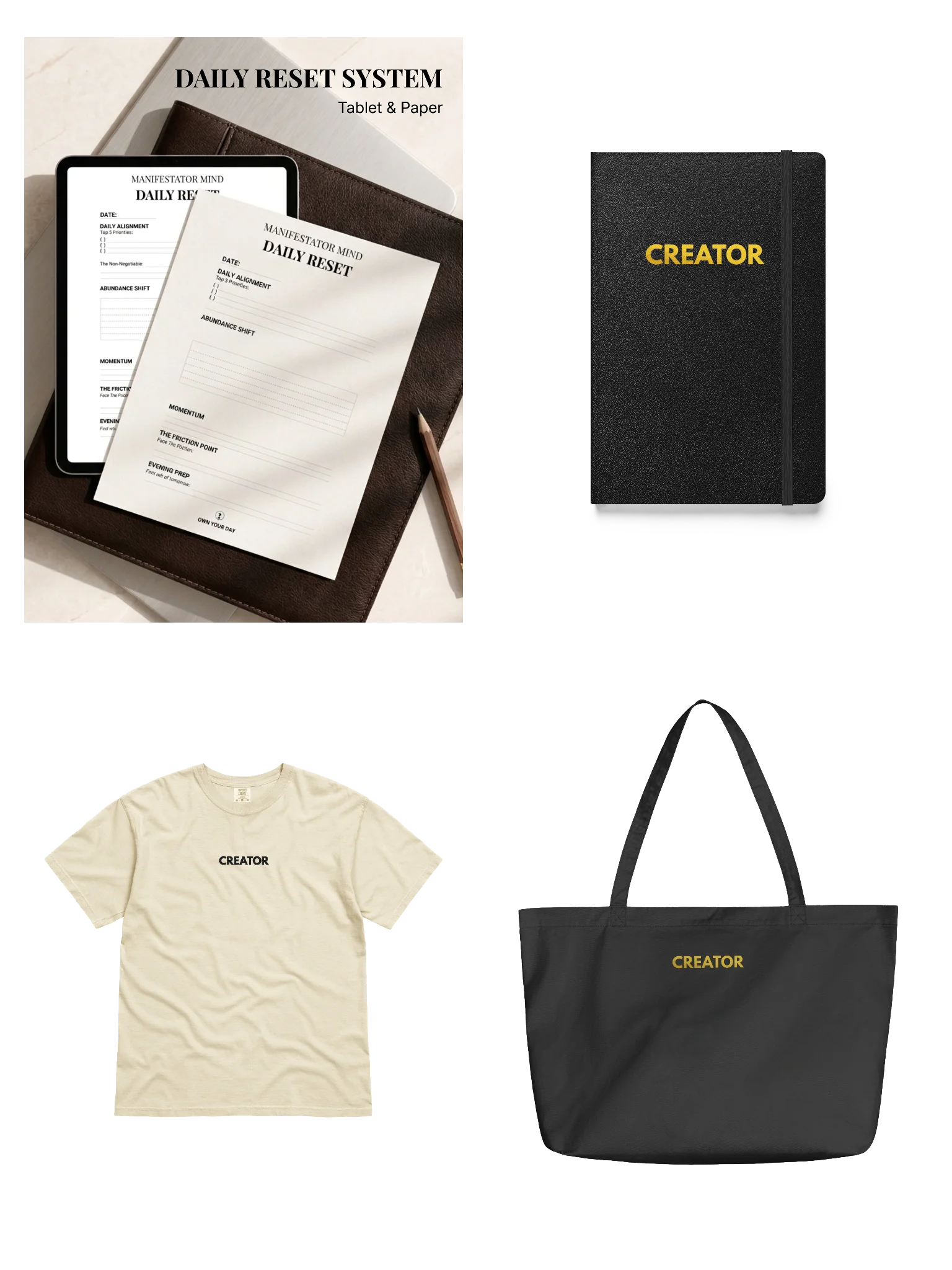 MANIFESTATOR  DAILY ACTION SET product image (1)