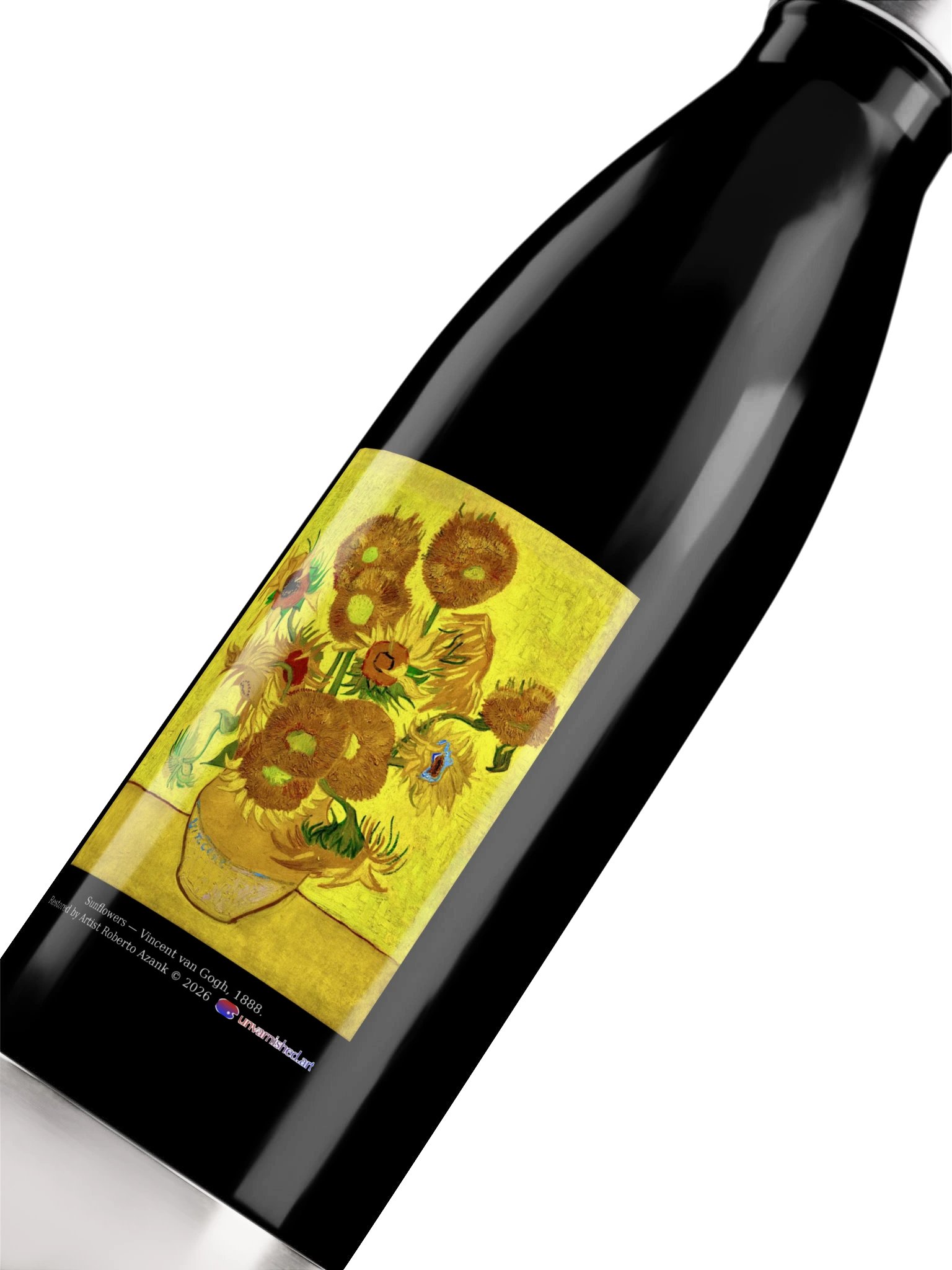 Sunflowers — Water Bottle product image (5)