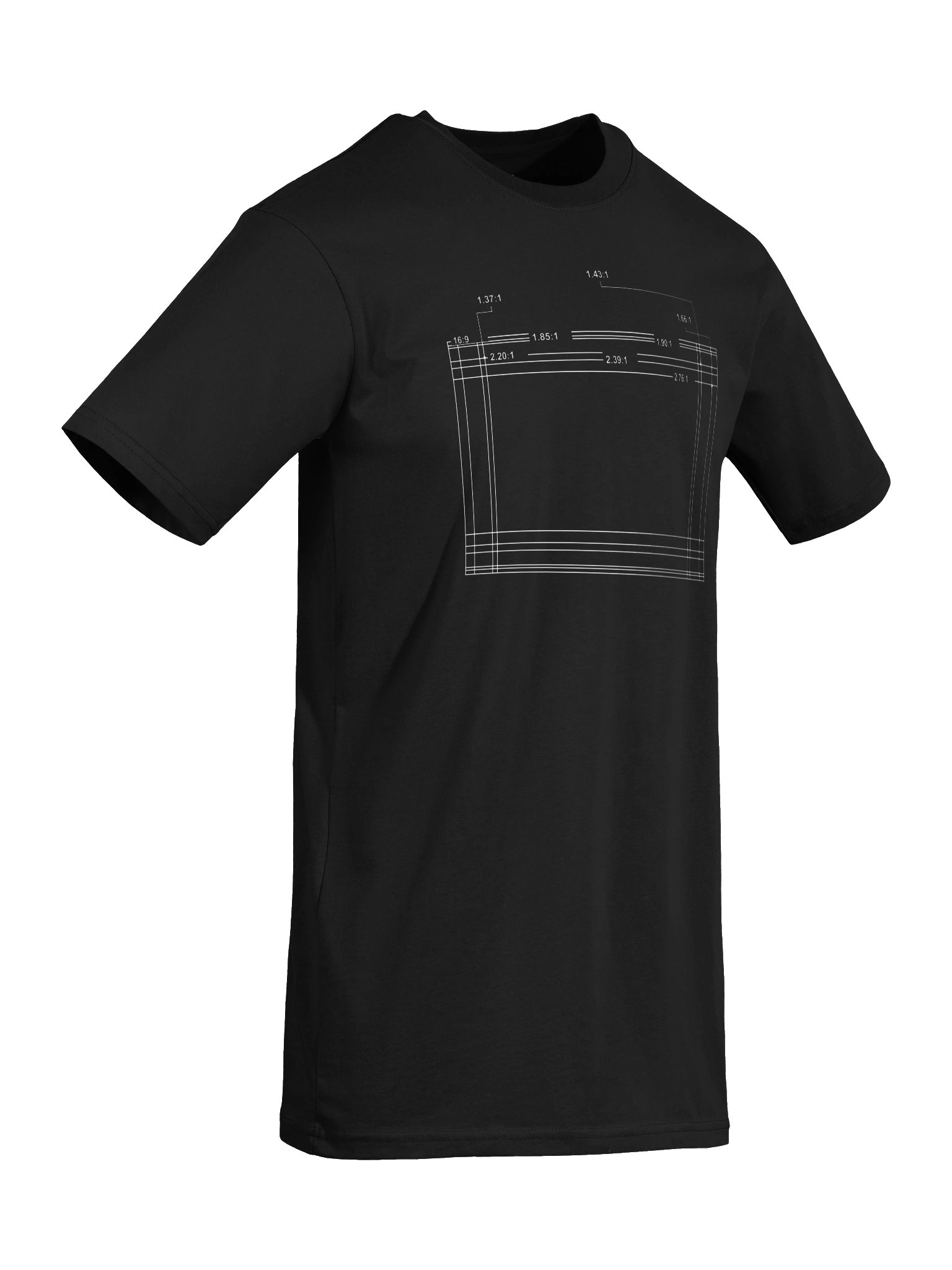 Cinema Aspect Ratios | White Graphic Front product image (10)