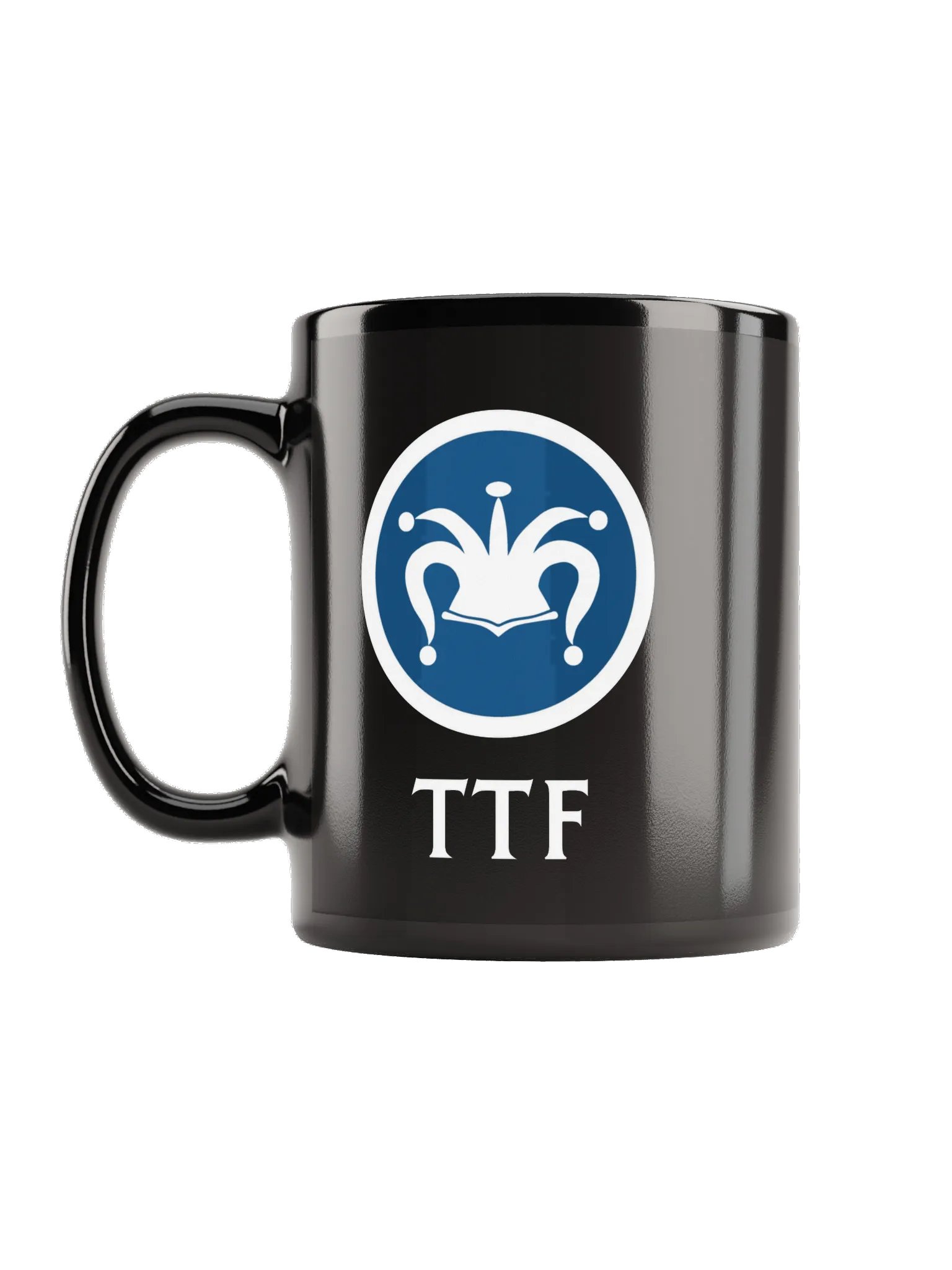 TTF Black Mug product image (1)