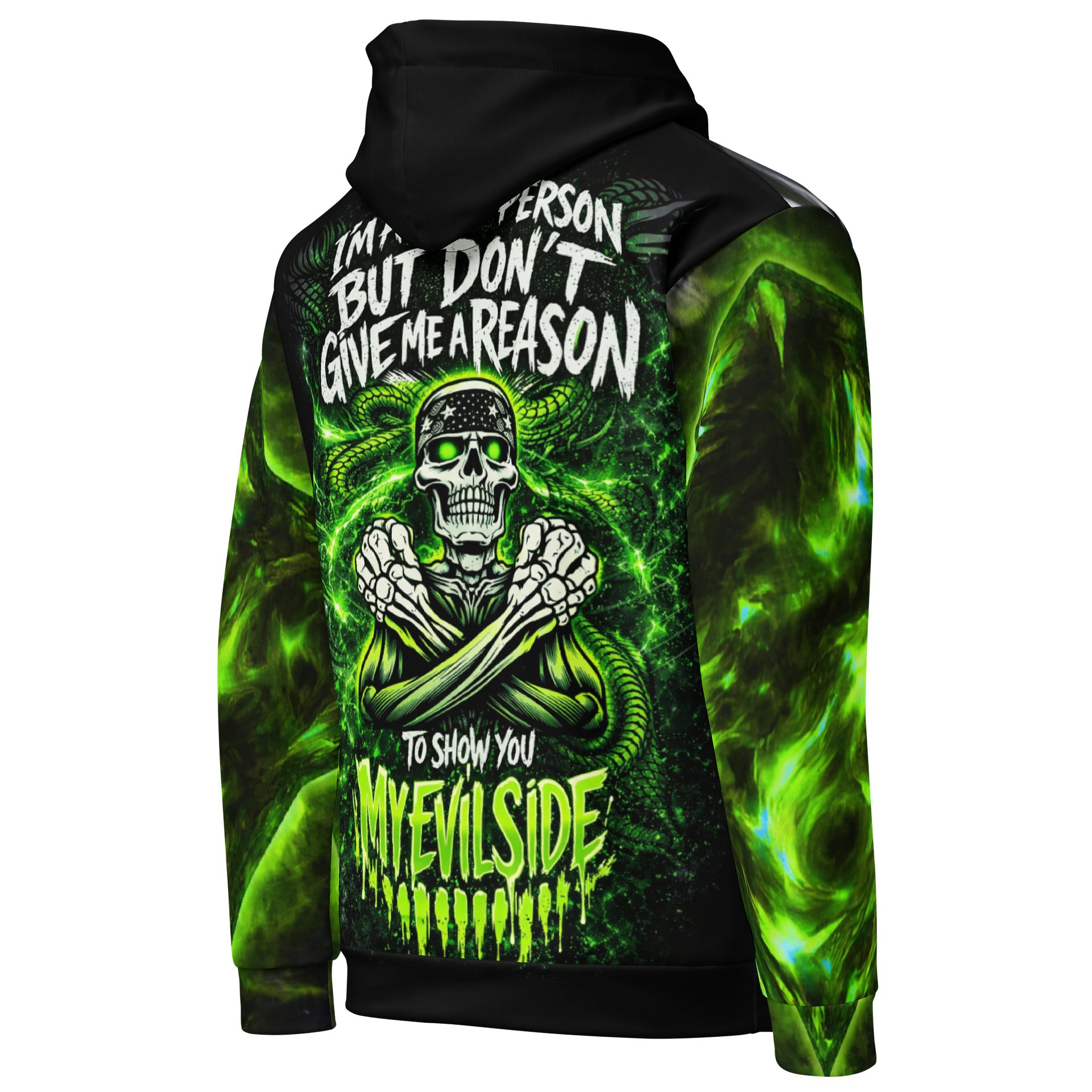 Neon MMD Logo All-Over Hoodie product image (4)