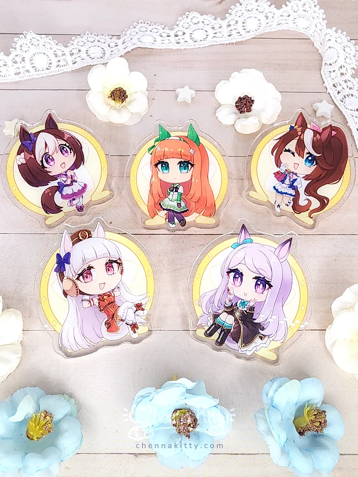 Umamusume Acrylic Pins product image (2)