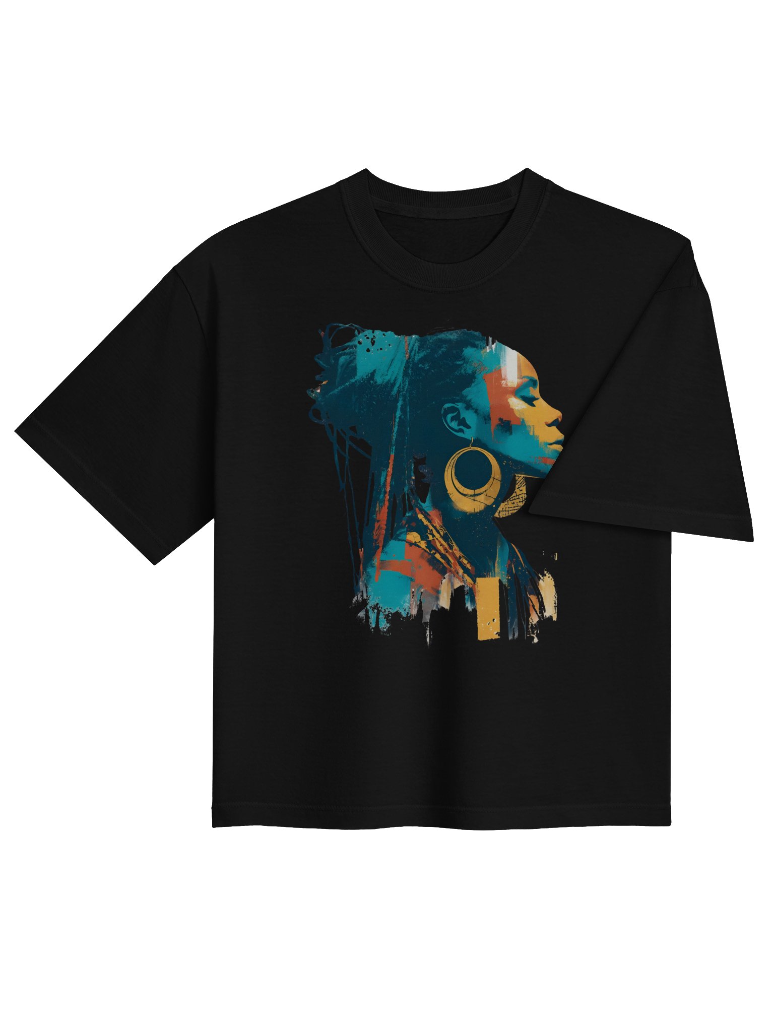 Vibrant Profile Portrait Box Tee product image (4)