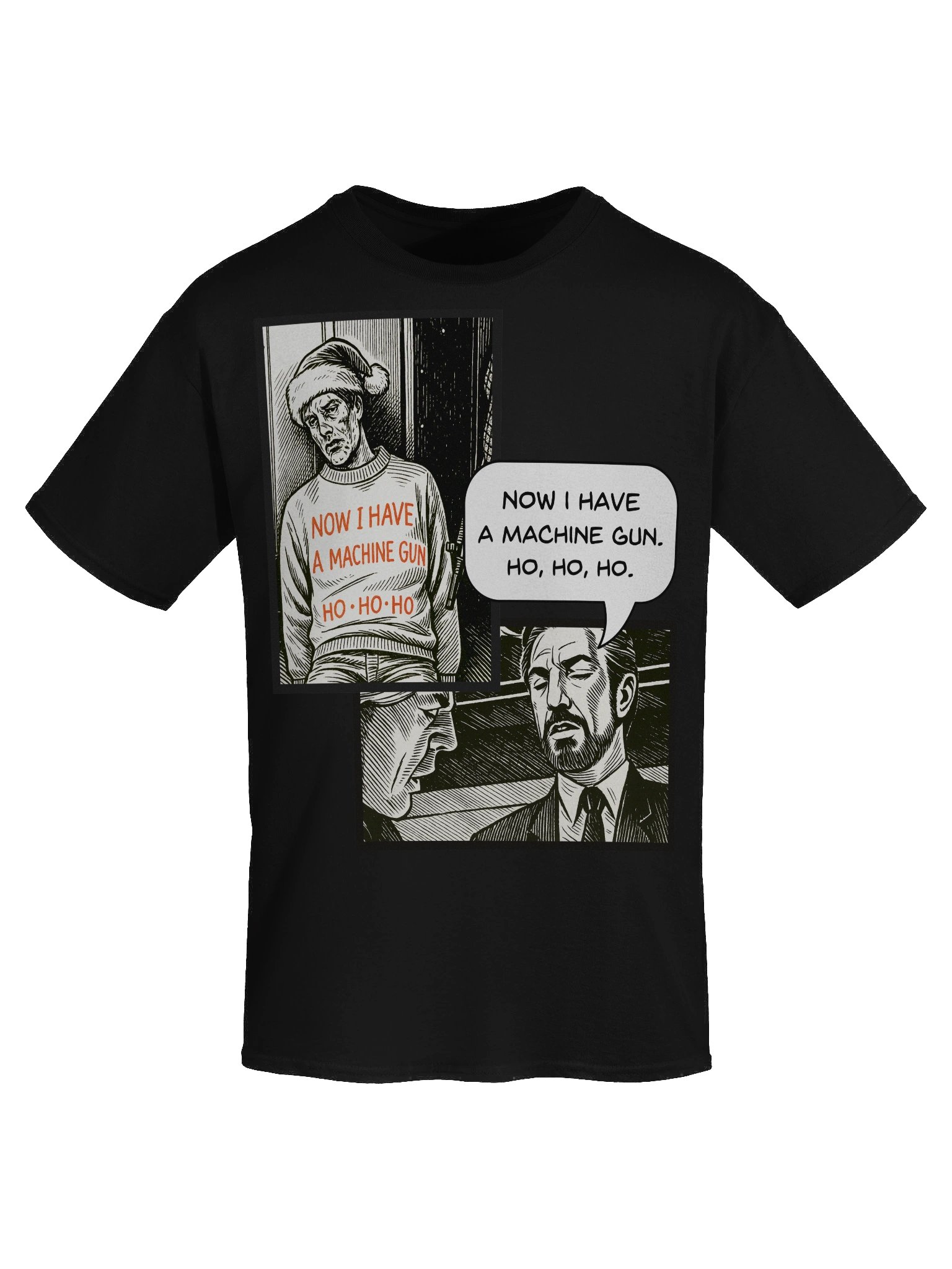 Die Hard inspired Now I Have A Machine Gun Scene Tee product image (75)