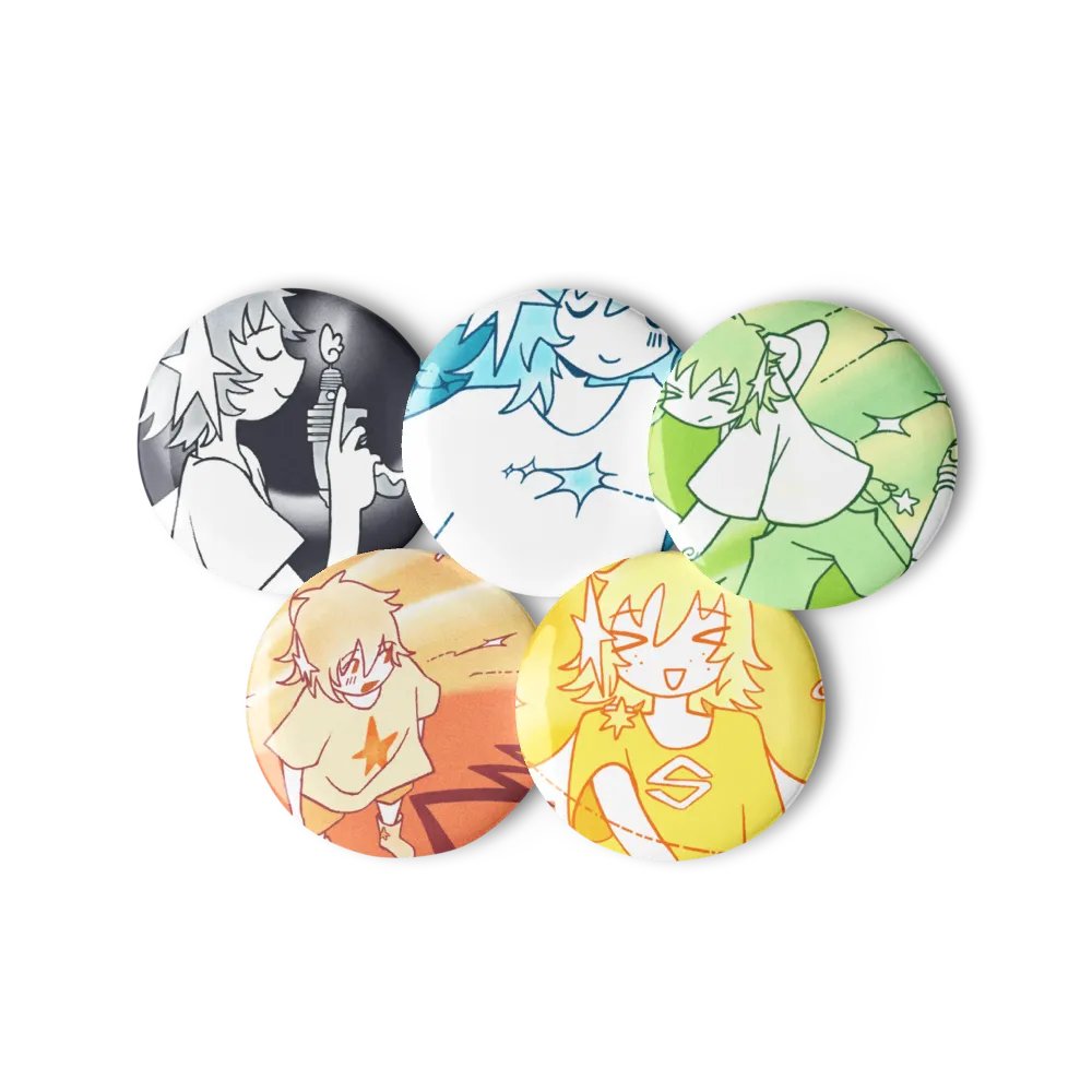 SBS Vol 2 pin badges!! product image (2)