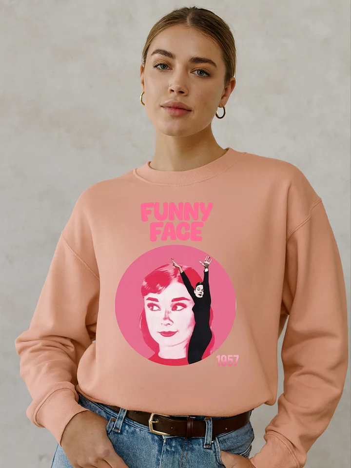 Playful 'Funny Face' Crewneck Sweatshirt product image (4)