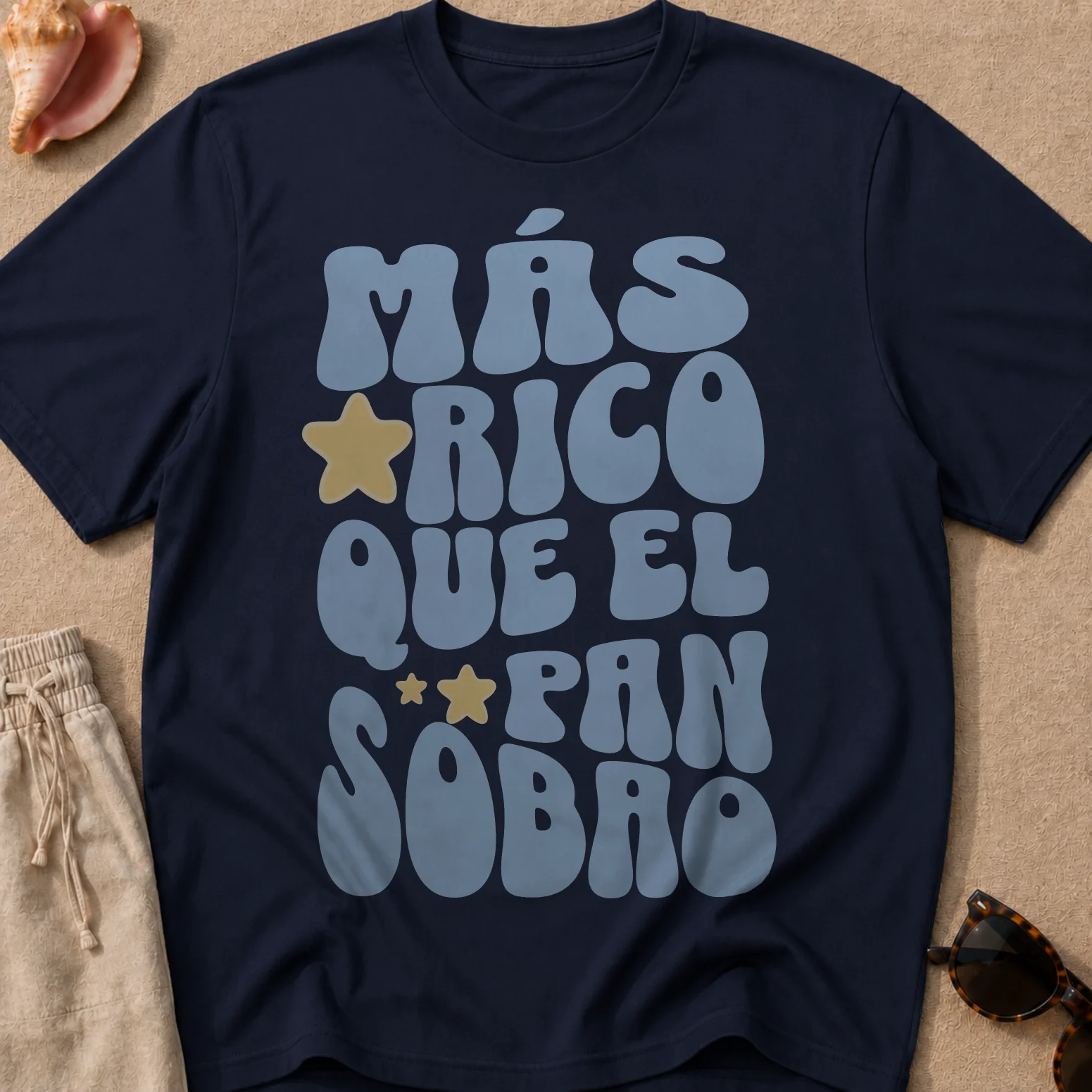 Más Rico Que el Pan Sobao Camiseta Unisex product image (1)