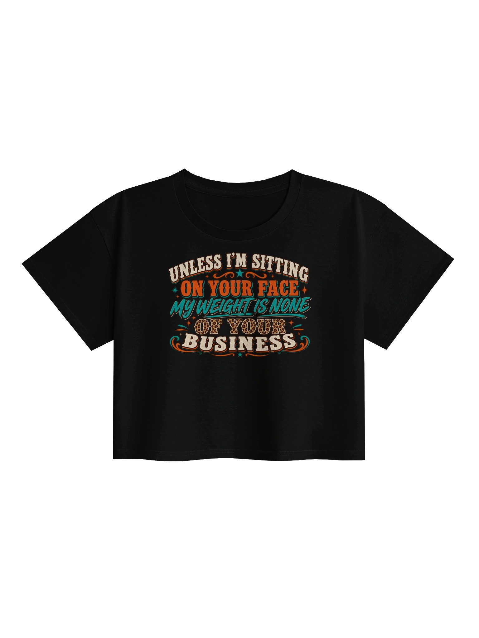 Unless I’m Sitting on Your Face Crop Top product image (1)