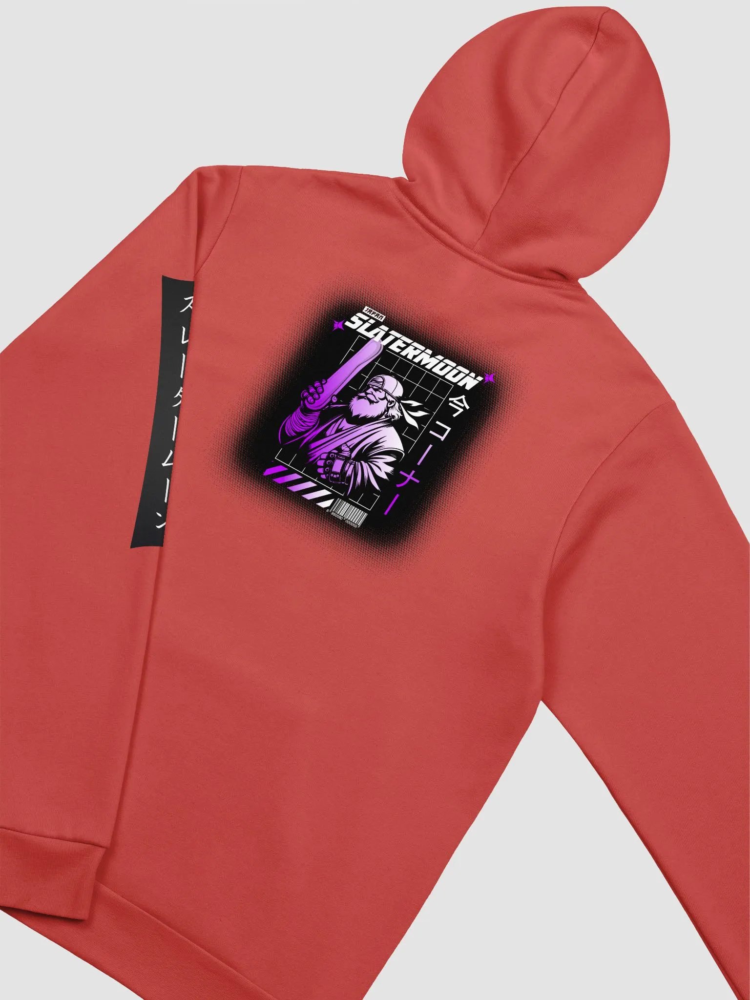 Samurai Slater UNISEX Hoodie (White & Light Colors) product image (4)