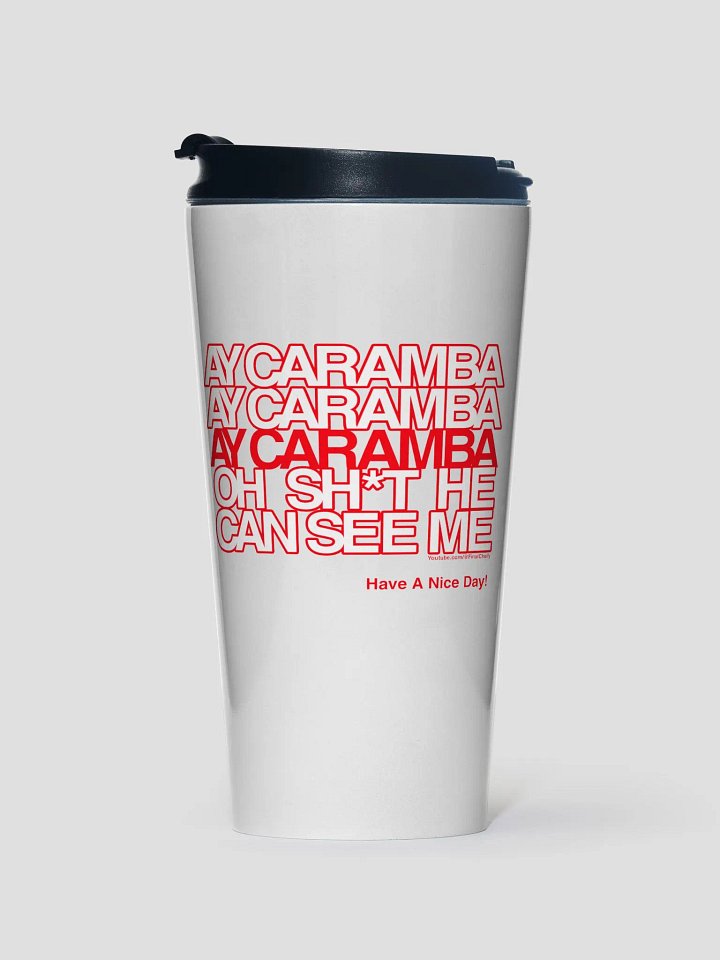 Ay Caramba Stainless Steel Travel Mug product image (1)
