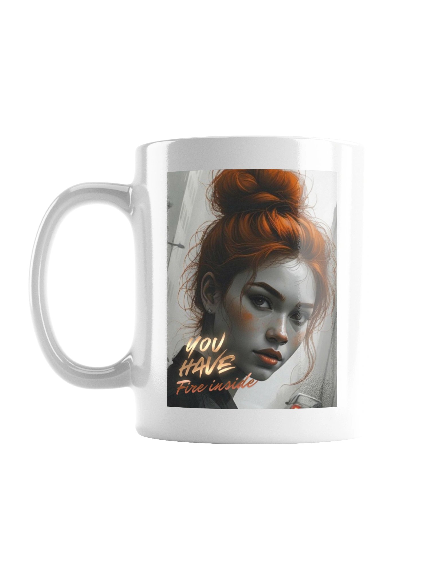 Mind Matter- You Have Fire Inside- White Mug product image (1)