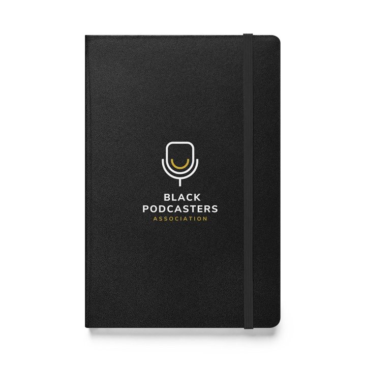 Black Podcasters Association Hardcover Notebook product image (1)