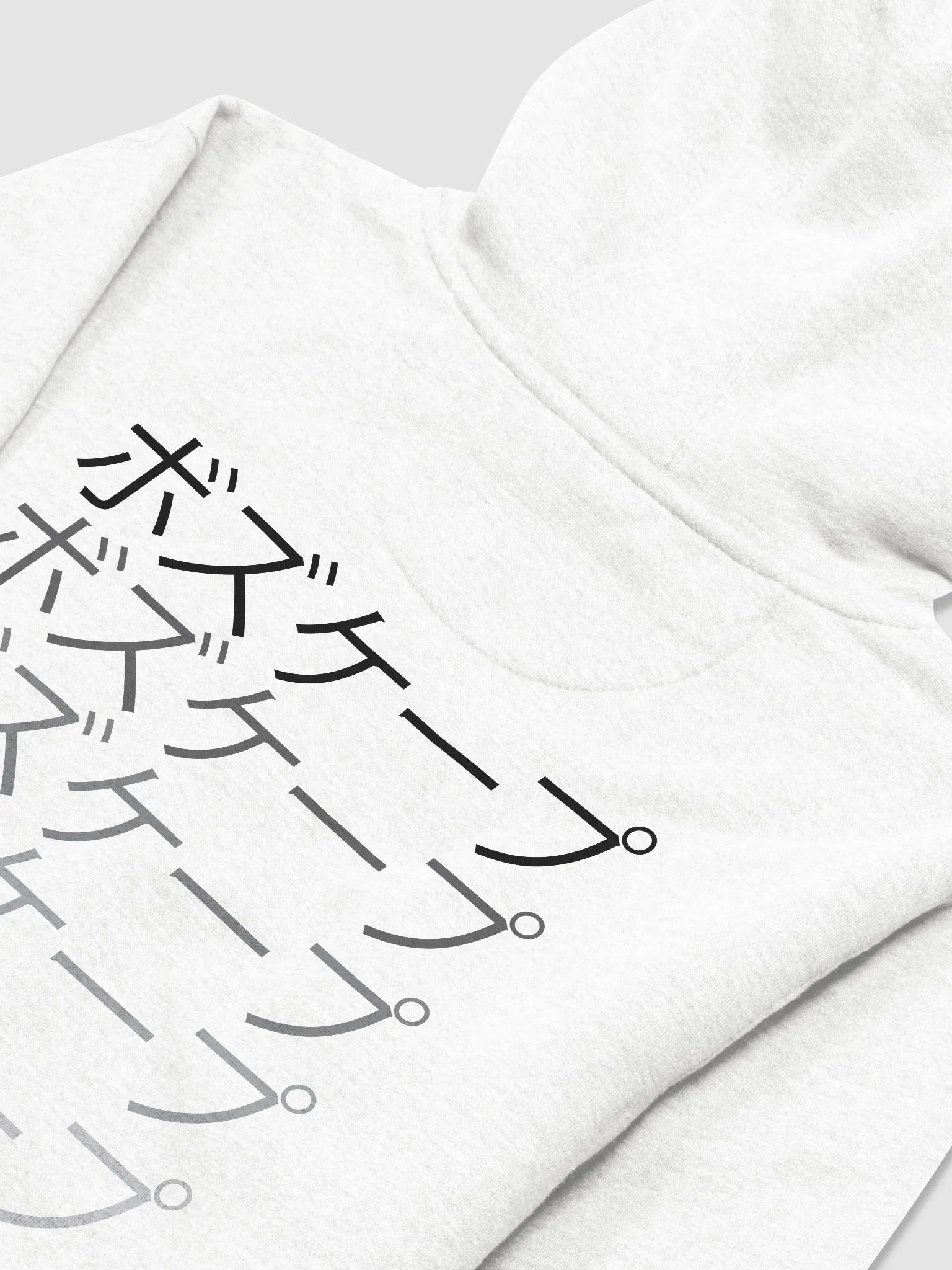 "BIG FAN" HOODIE White product image (2)