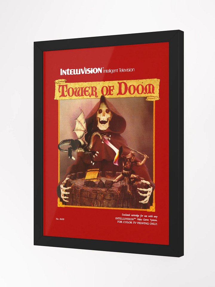 Tower of Doom - Framed High-Quality Matte Poster (in) product image (14)