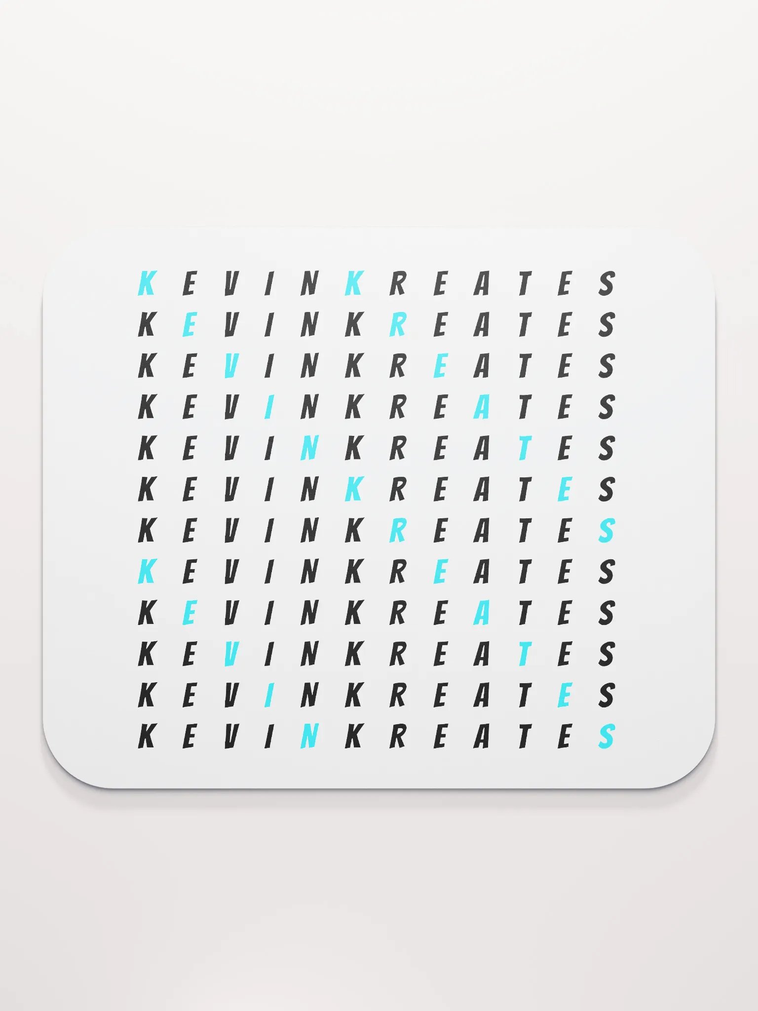Kevin Kreates Cross-Word Mouse Pad product image (2)