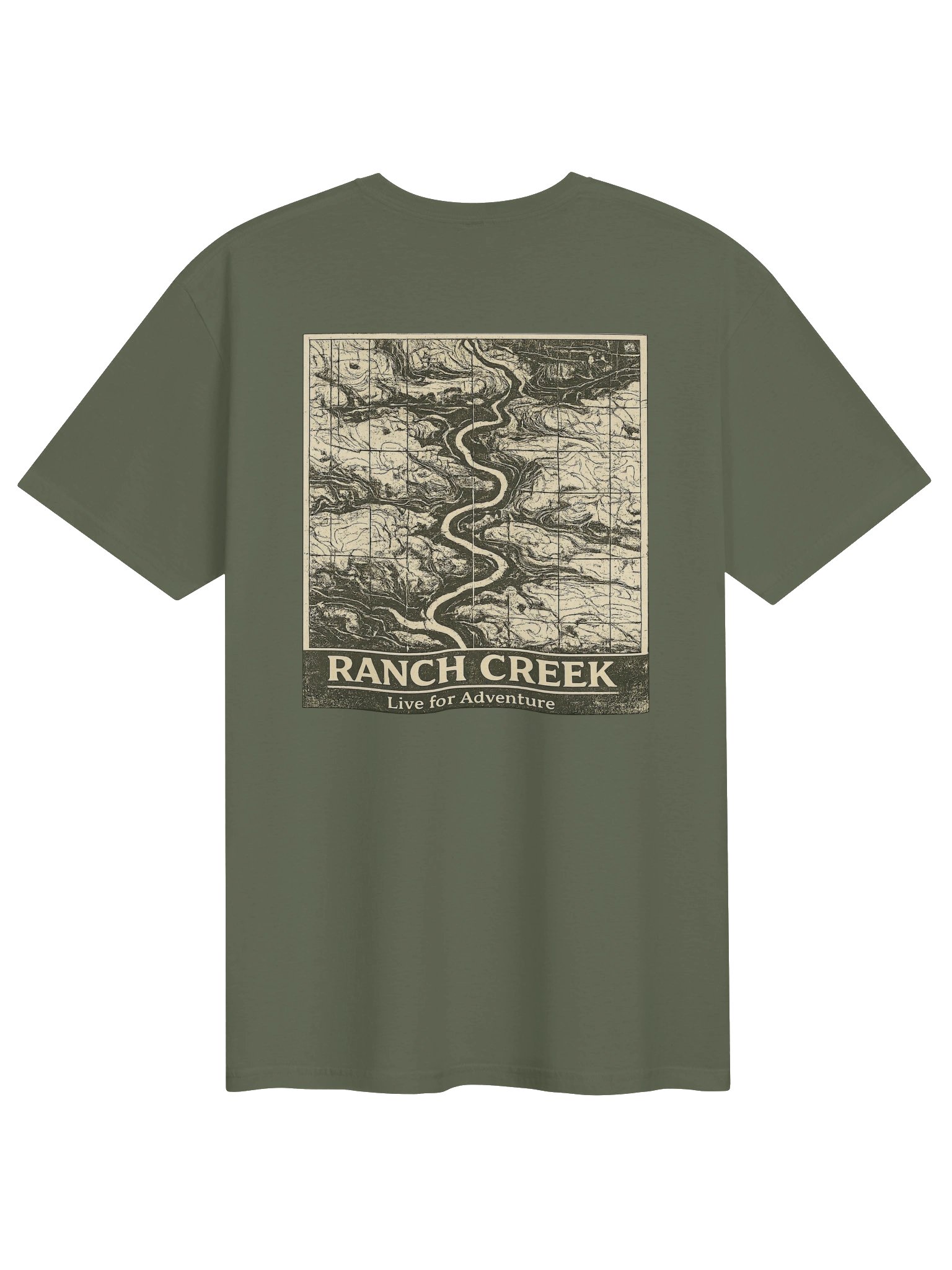 Ranch Creek Map Tee product image (5)