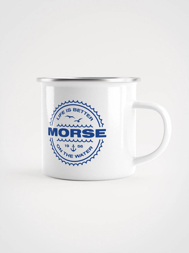 Morse "Better on the Water" Enamel Mug product image (1)