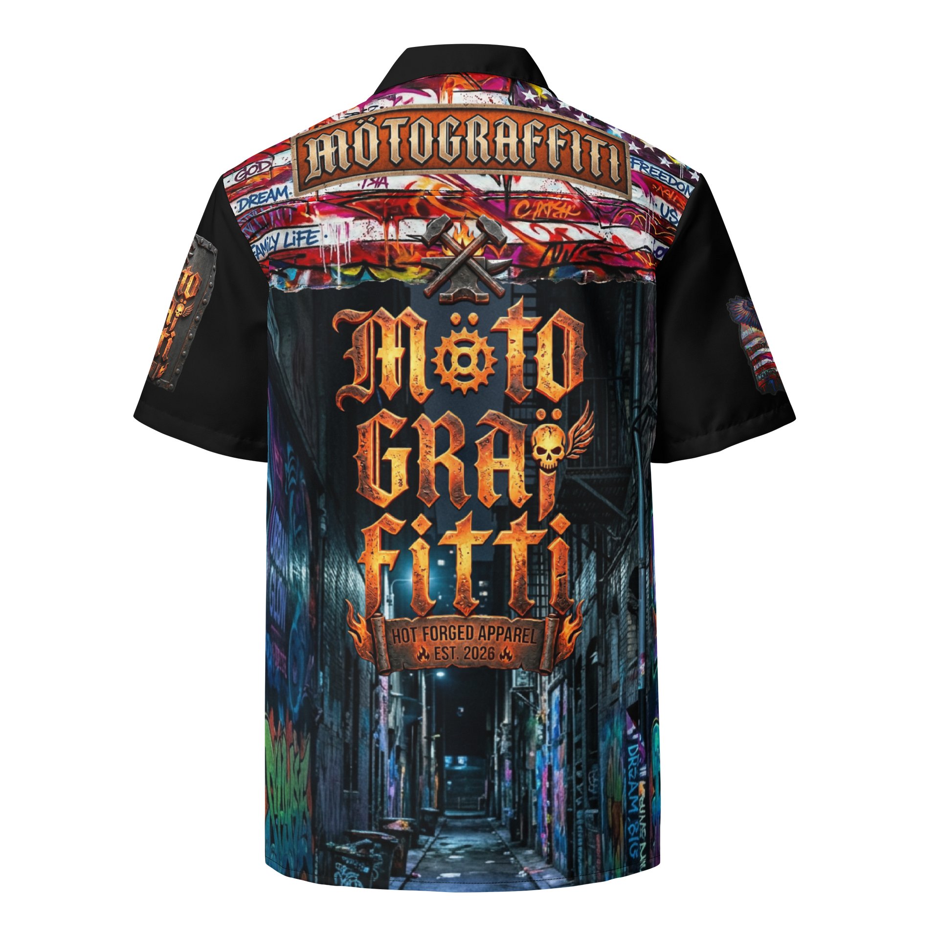 MötoGraffitti Club Shirt Graffitti Alley product image (2)