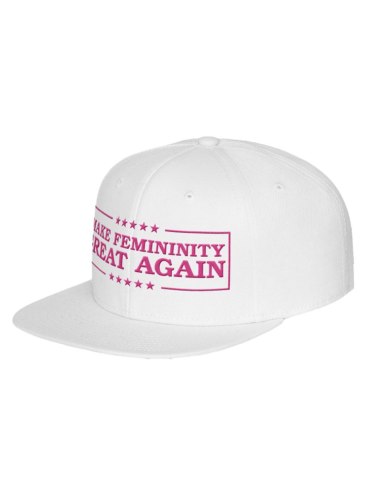 Pink Snapback Make Femininity Great Again product image (2)