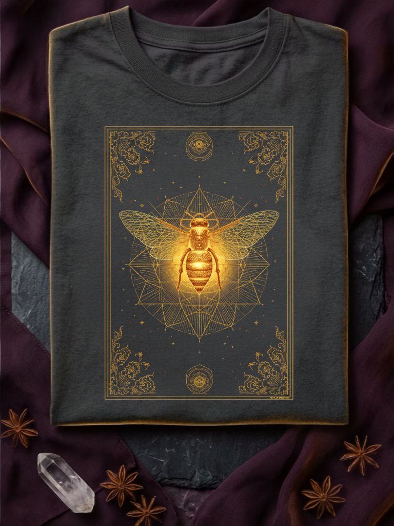 Golden Bee Mandala Tee product image (1)