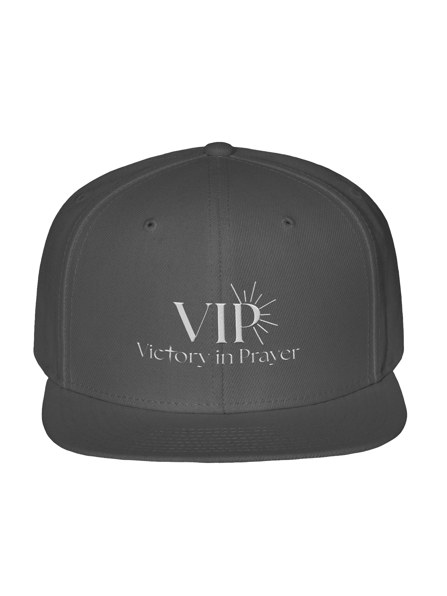 Embroidered Philippians 4:6 Wool Snapback Cap product image (1)