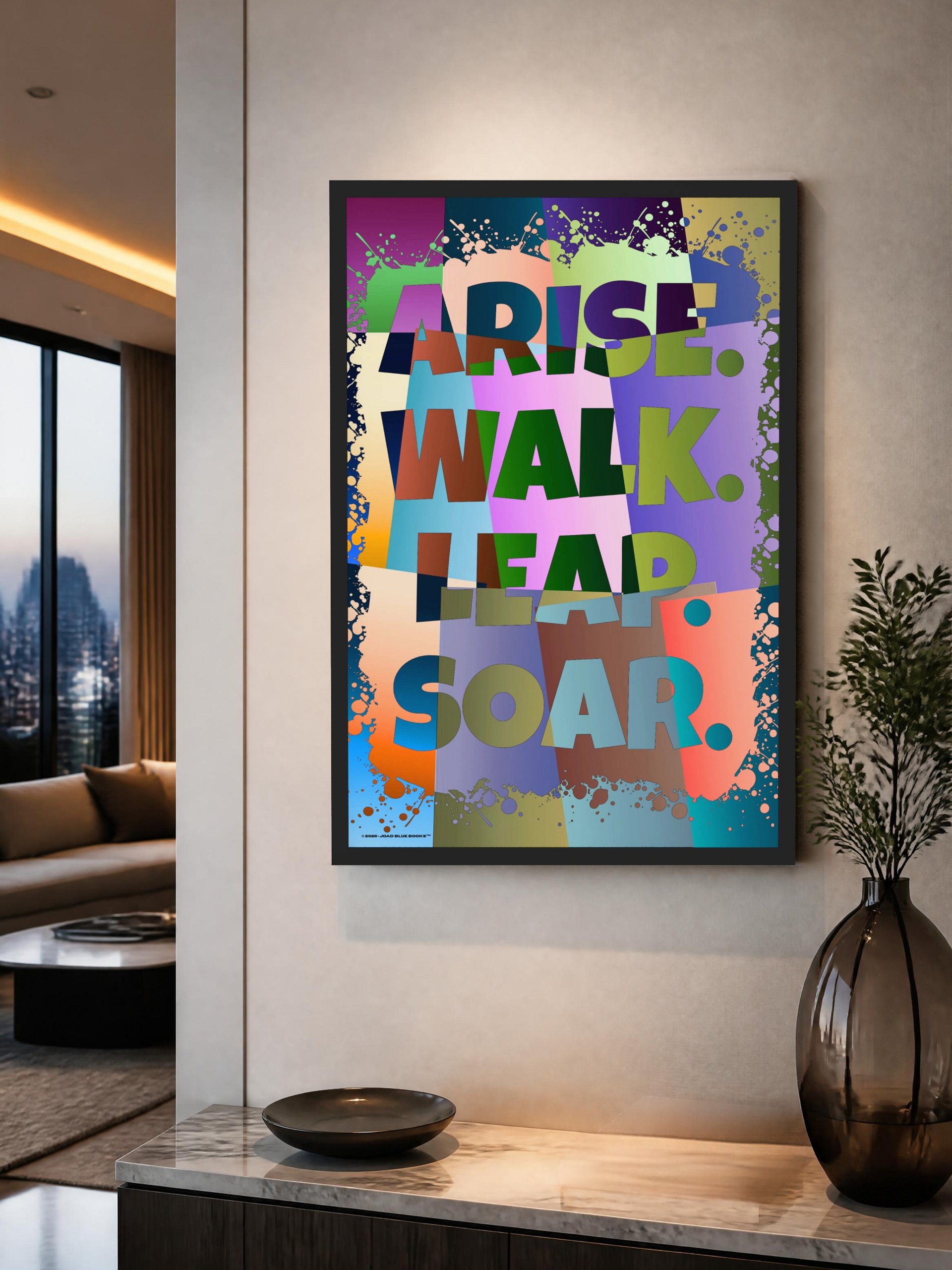 Framed High-Quality Motivational Poster Grand - Fall Aesthetic product image (6)