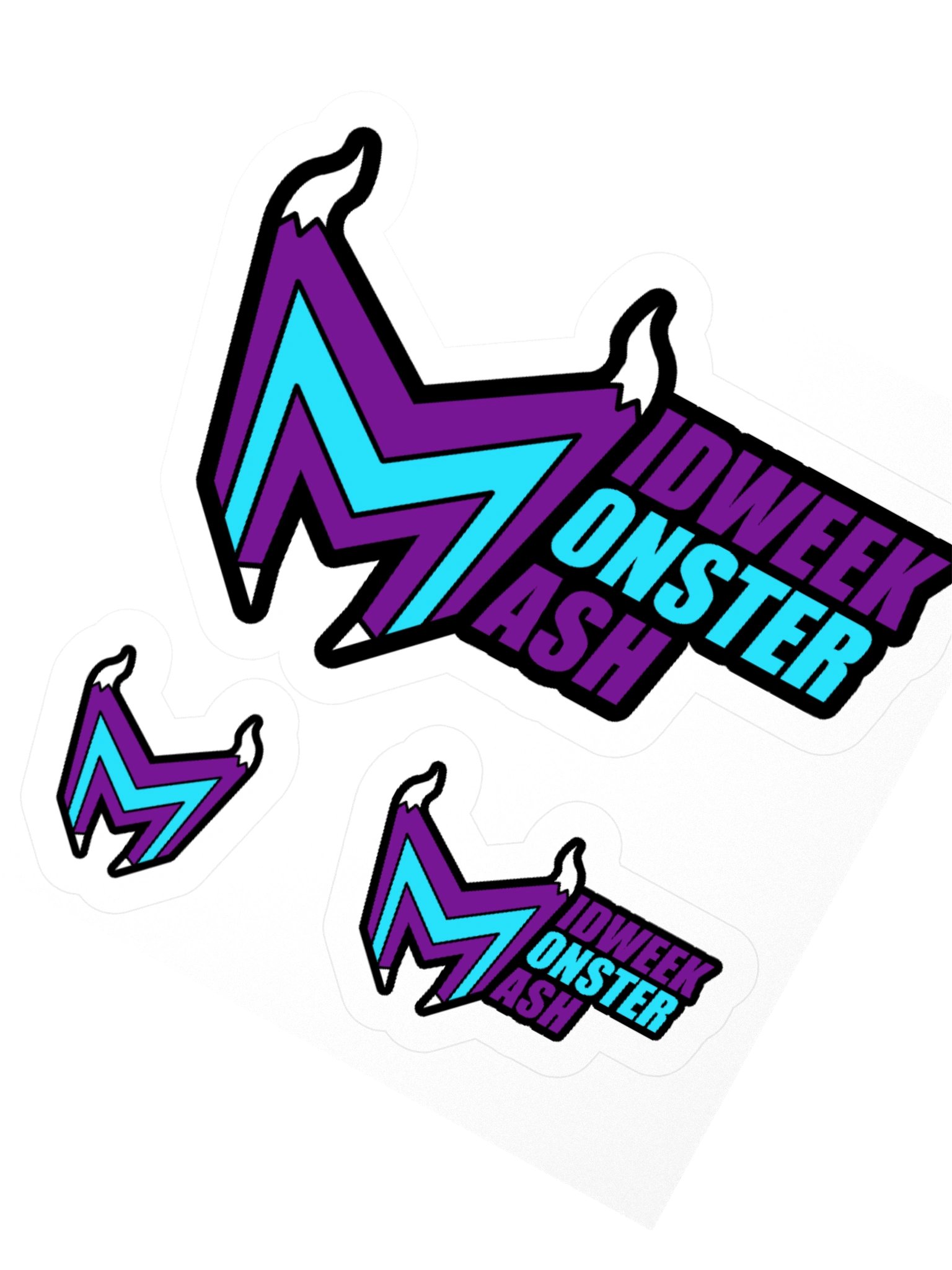 Midweek Monster Mash Logo Sticker Sheet product image (4)